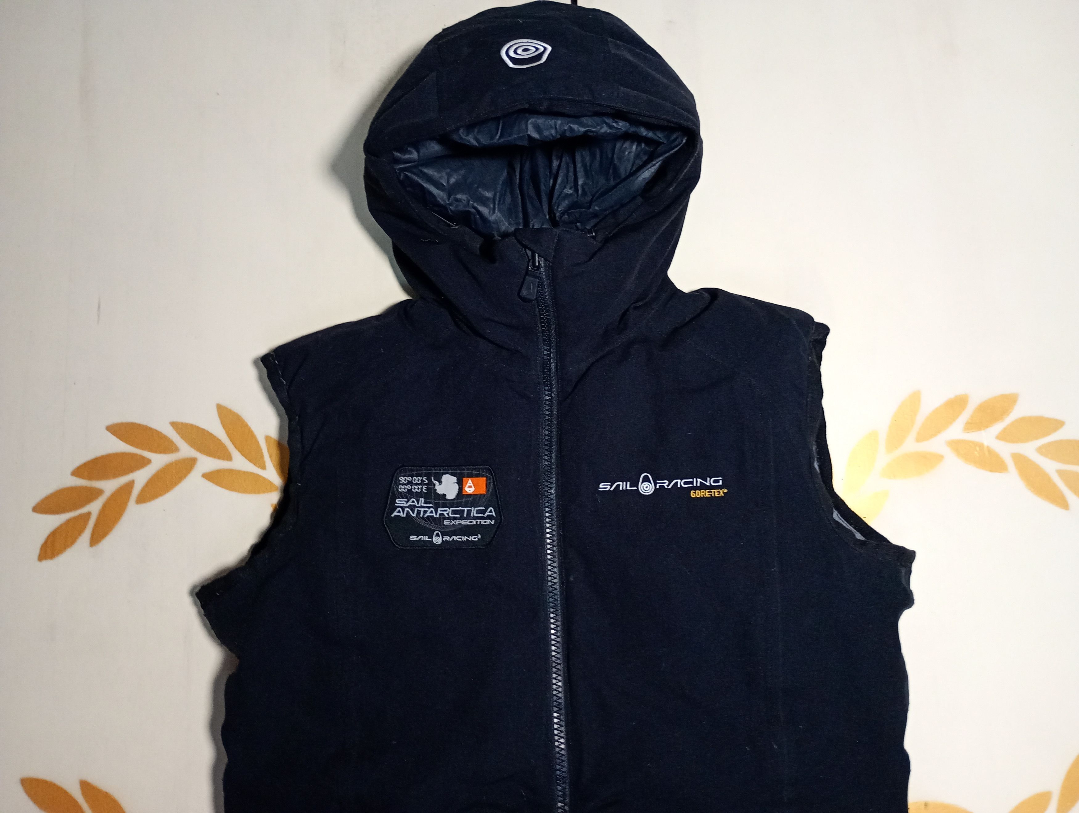 Other Sail Racing Yachting Gore-tex Down Long Vest Size M / US 6-8 / IT 42-44 - 4 Thumbnail