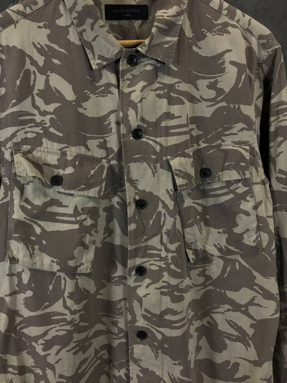 Allsaints Allsaints camo ordnance shirt Size US L / EU 52-54 / 3 - 3 Thumbnail