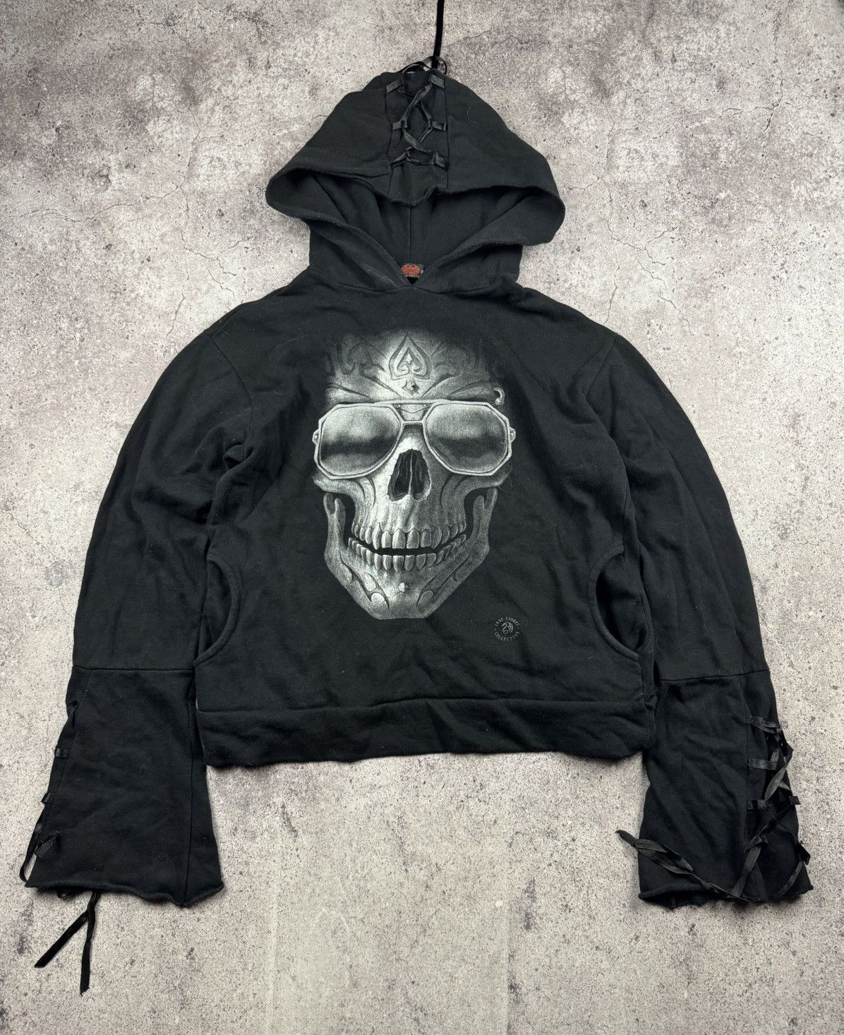 Japanese Brand Y2k opium designer zip hoodie Vamp Rick Owens type spiral Size US L / EU 52-54 / 3 - 1 Thumbnail