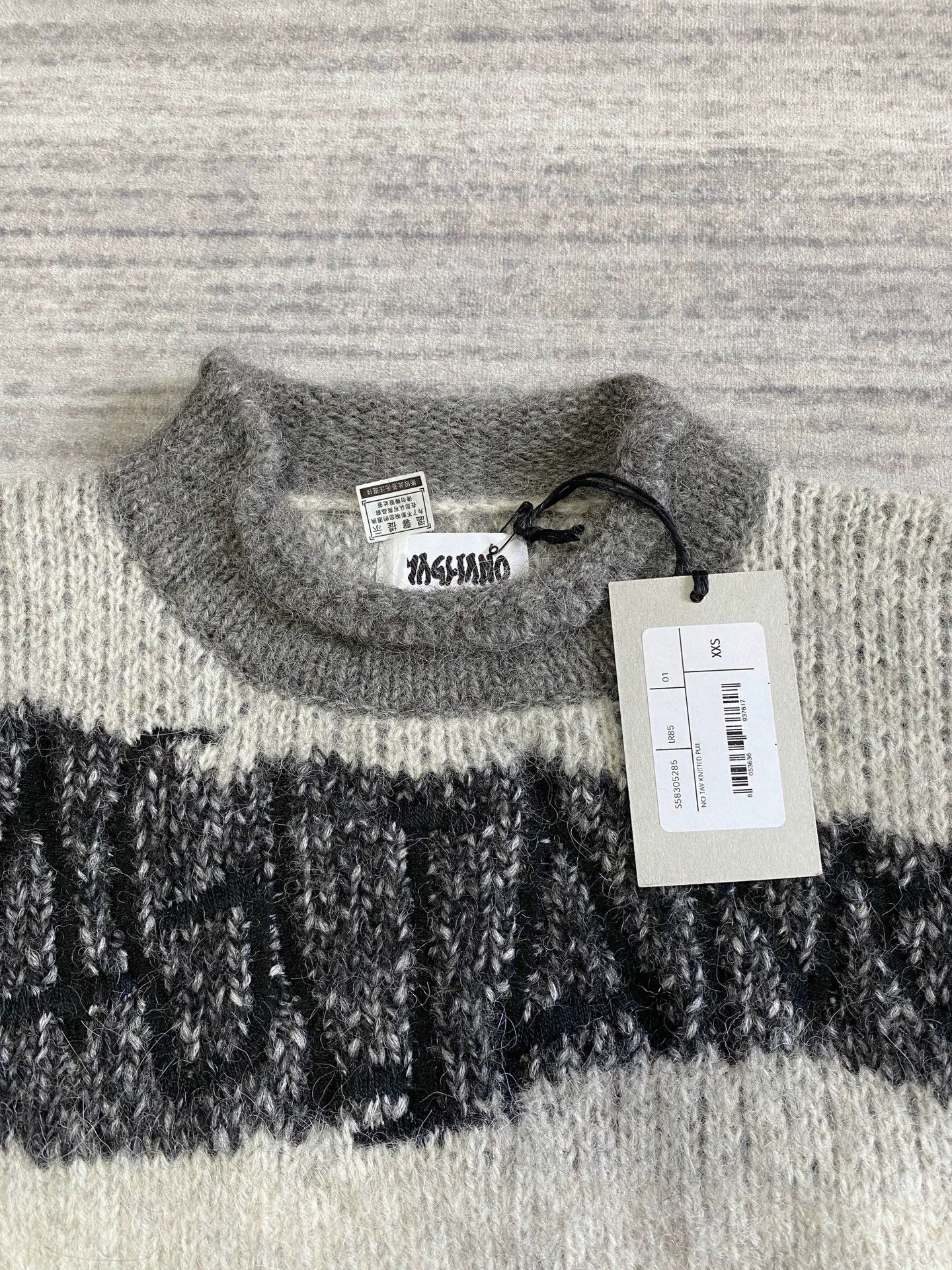 Magliano Magliano Mohair Sheep Motif 24FW Oversized Sweater XXS NWT Size XXS / US 00 / IT 34 - 4 Thumbnail