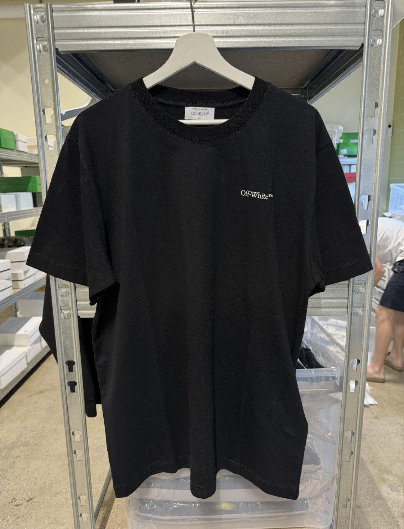 Off-White × Virgil Abloh Off-White Scratch Arrow T-Shirt NEW 550$ Size US M / EU 48-50 / 2 - 2 Thumbnail