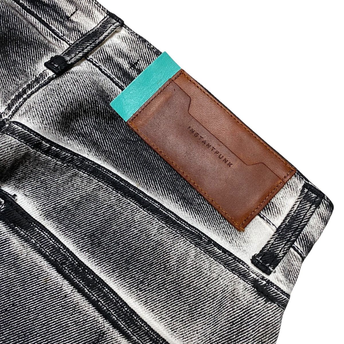 Japanese Brand InstantFunk Washed Denim Pants Size US 28 / EU 44 - 4 Thumbnail
