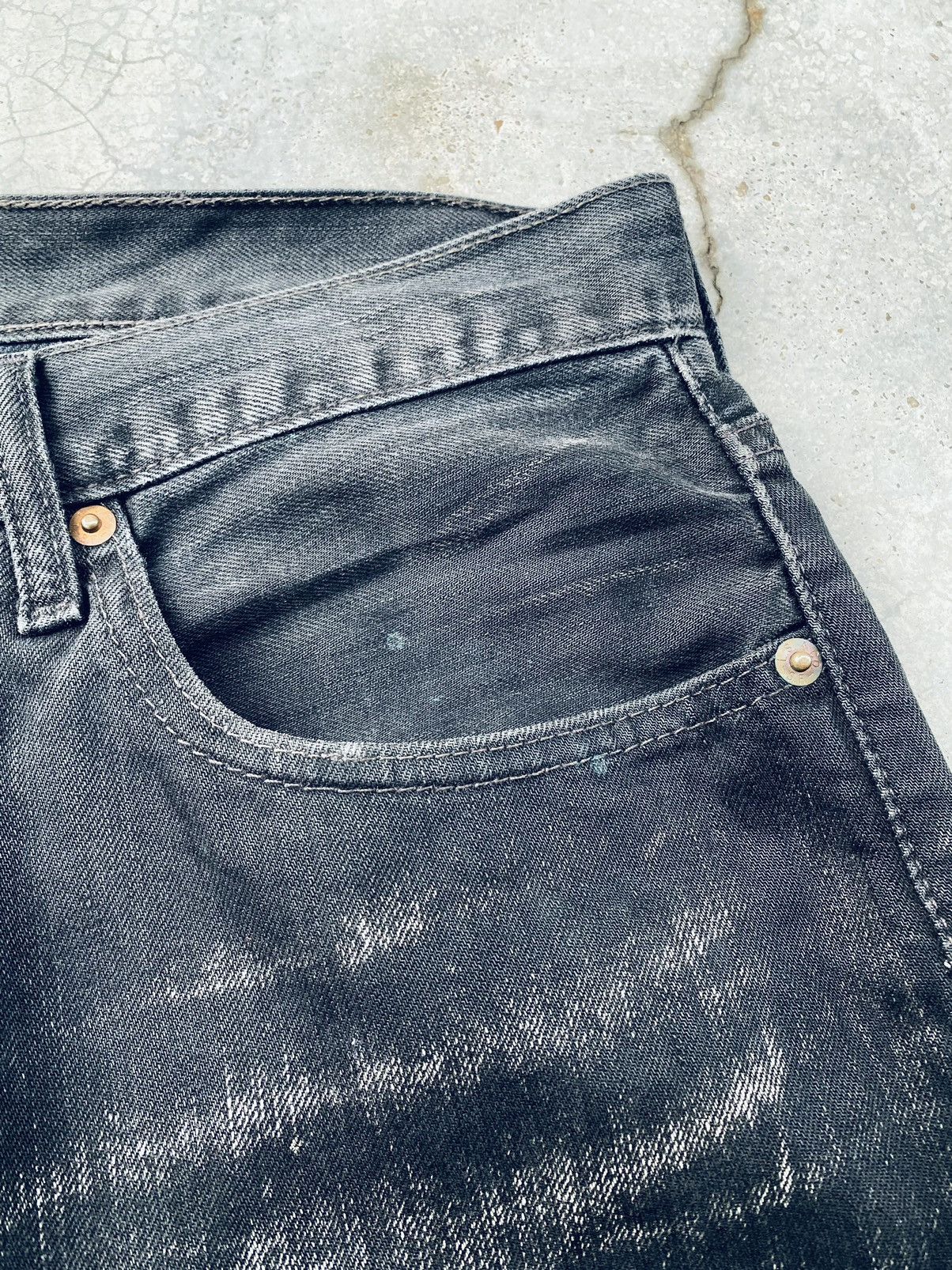 Levi's Vintage 90s Levis 501 Luster Denim Pants Size US 36 / EU 52 - 9 Thumbnail