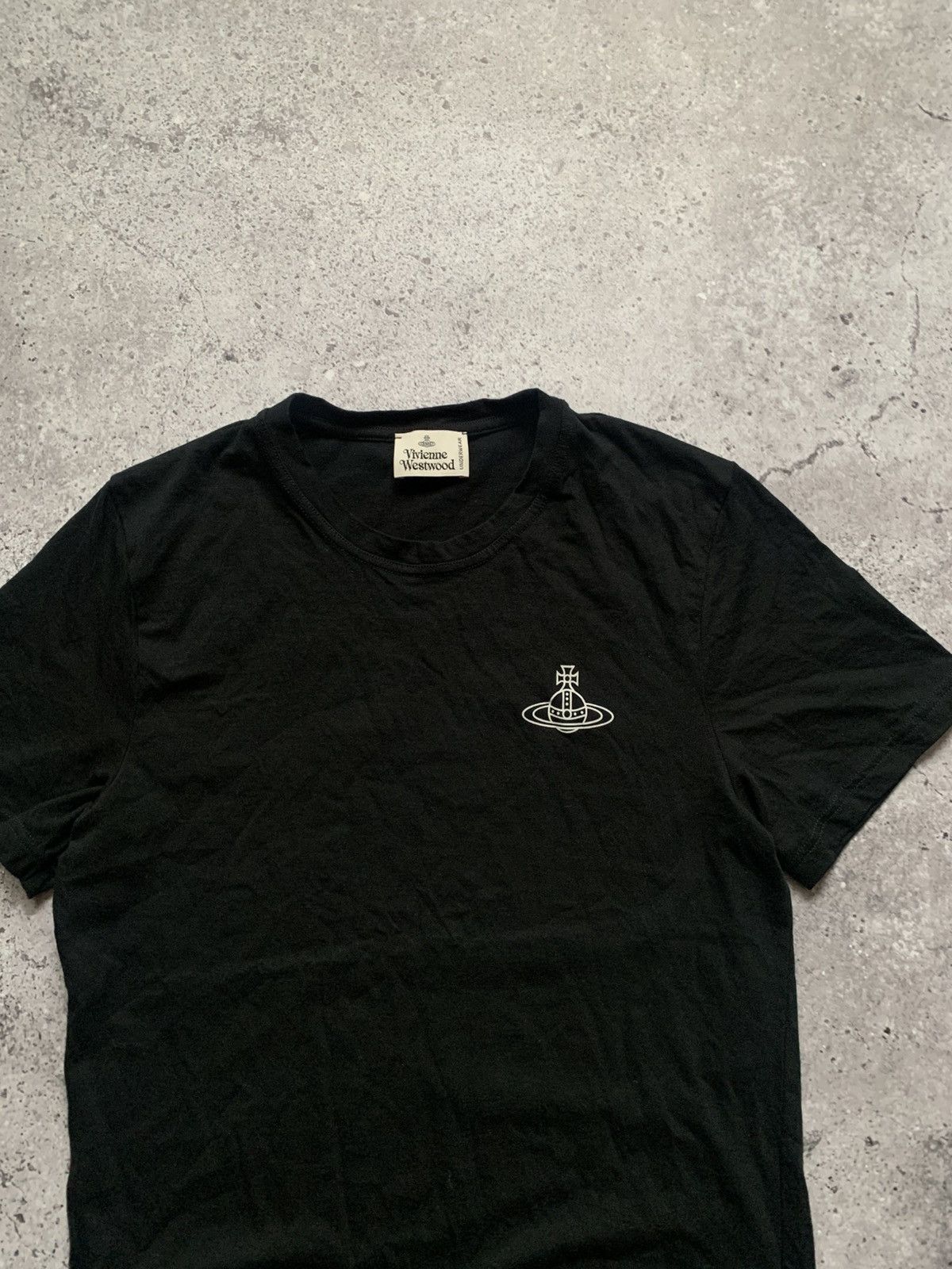 Vivienne Westwood 🔥VIVIENNE WESTWOOD SLIM FIT ORB LOGO T-SHIRT Size US M / EU 48-50 / 2 - 3 Thumbnail