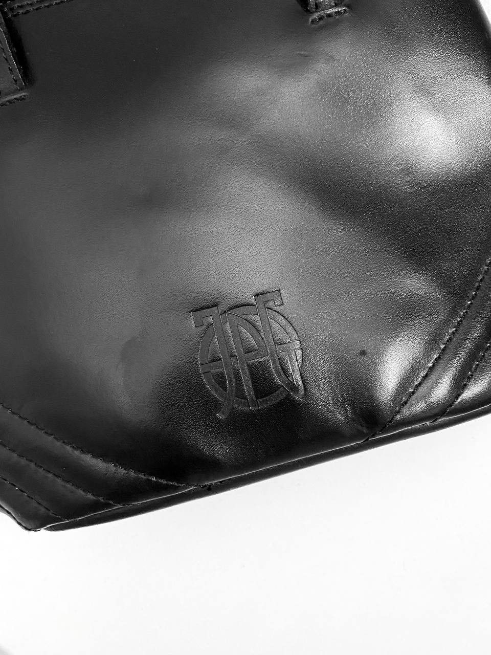 Jean Paul Gaultier Jean Paul Gaultier JPG Logo Leather Handbag Baby Bag Purse Size ONE SIZE - 3 Thumbnail
