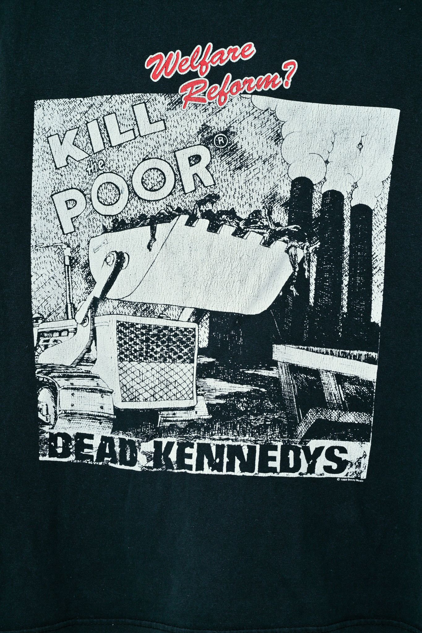 Vintage Vintage Dead Kennedy's "Kill the Poor" T-shirt Size US M / EU 48-50 / 2 - 2 Thumbnail