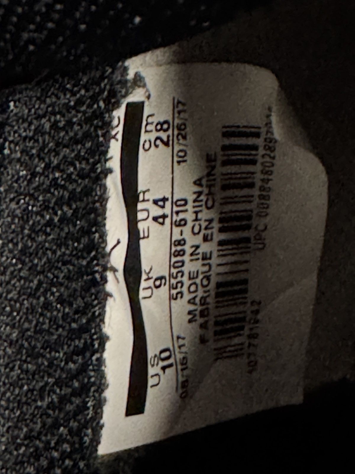 Jordan Brand × Nike Nike Air Jordan 1 High OG Bred Toe Size US 10 / EU 43 - 9 Thumbnail
