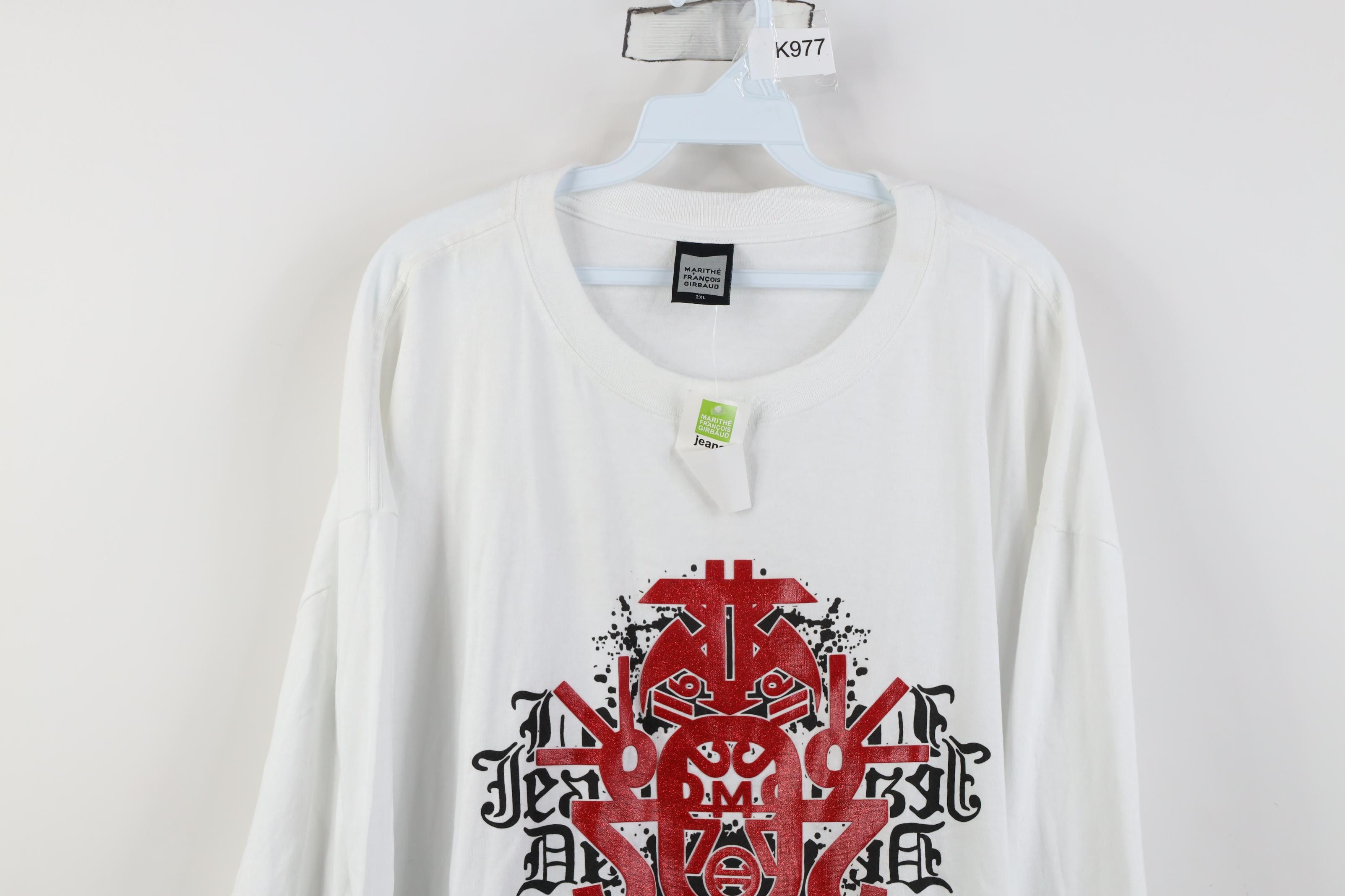 Marithe + Francois Girbaud Deadstock Vintage 90s Marithe Francois Girbaud T-Shirt Size US XXL / EU 58 / 5 - 2 Thumbnail