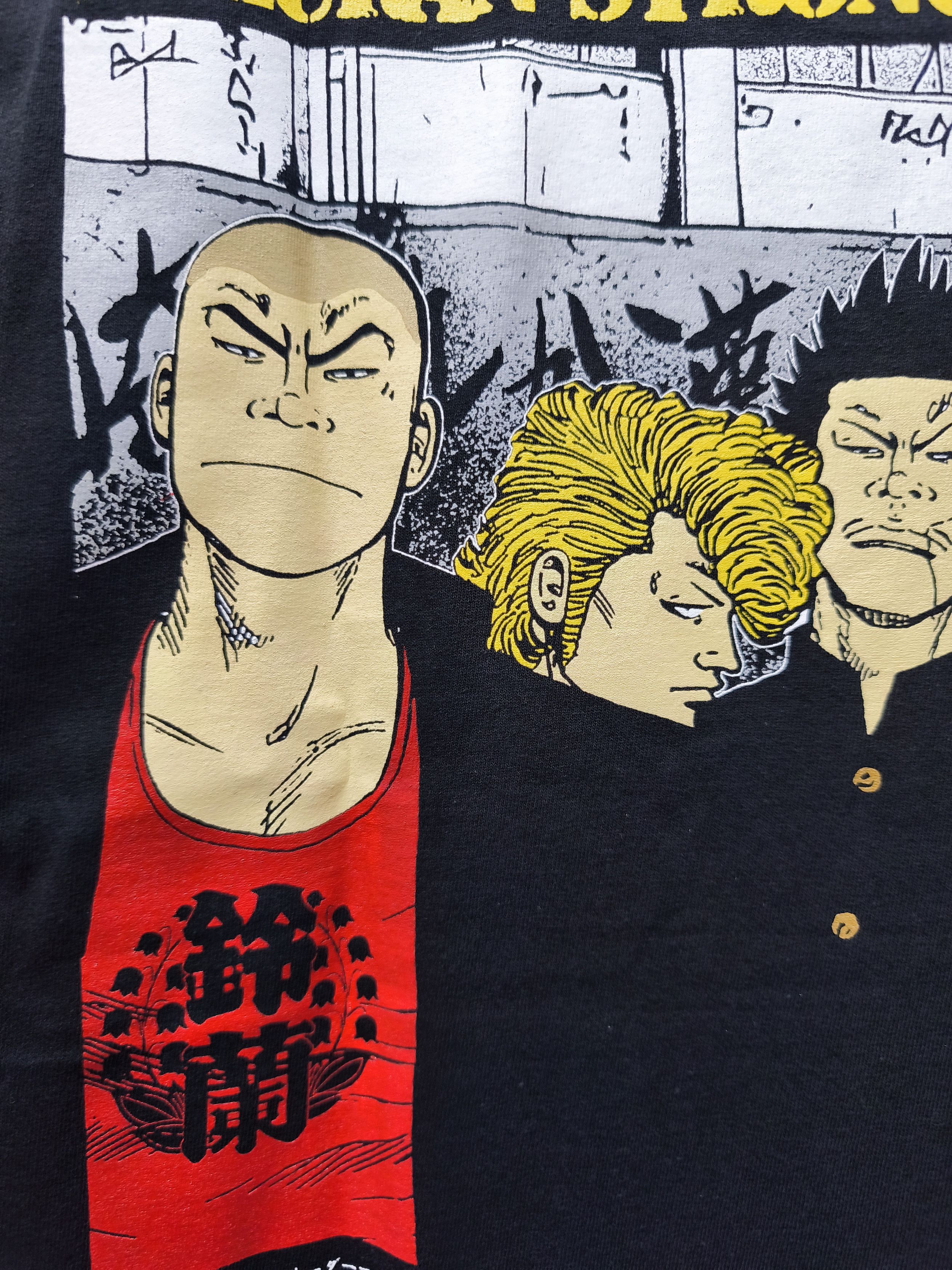 Anime Worst Crows Suzuran Strongest Alliance Hana-Gumi T-shirt Size US XL / EU 56 / 4 - 13 Thumbnail