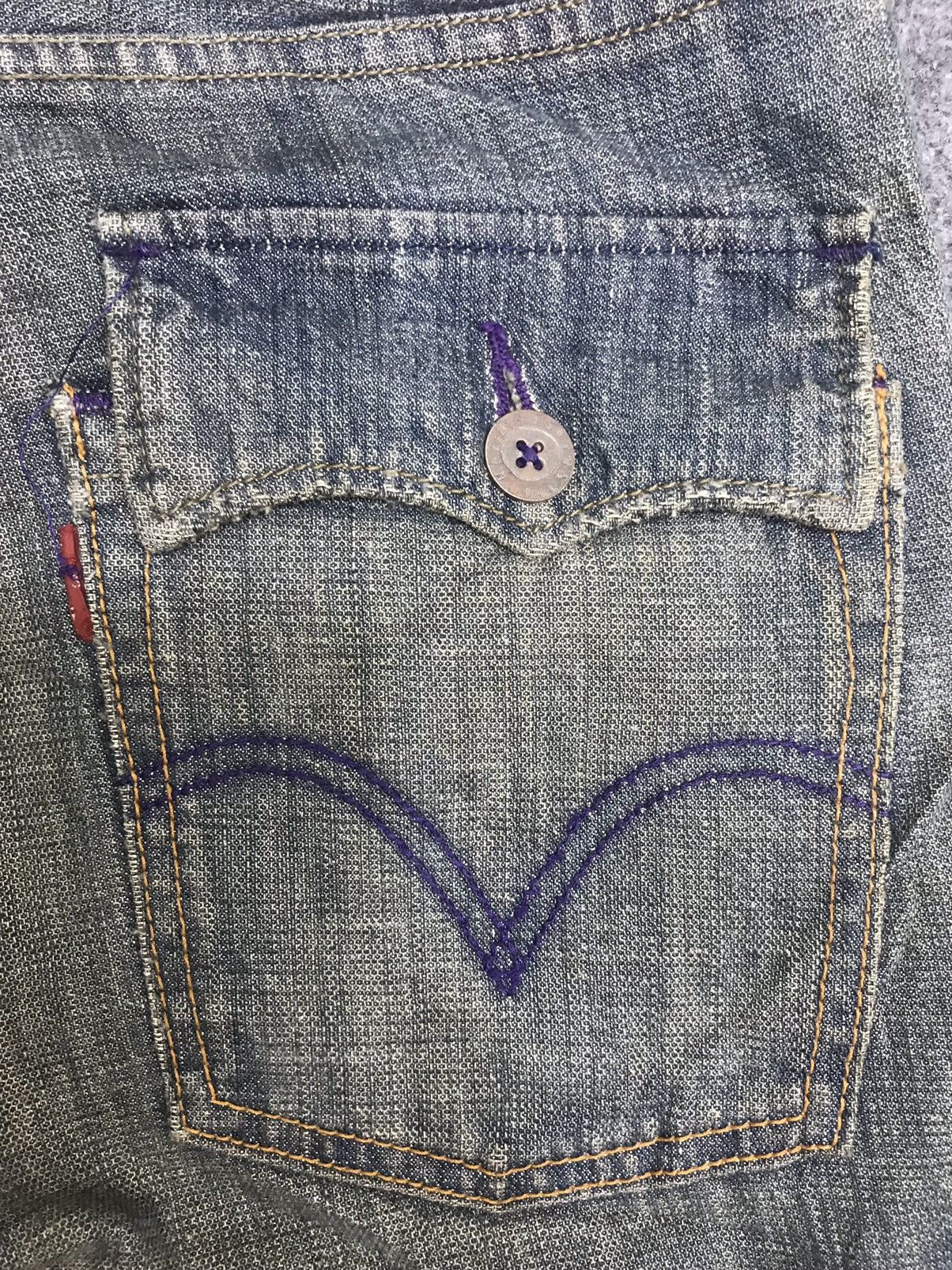 Levi's 💥ARCHIVAL💥Rare Levis 708 Distressed Dirty Cargo Denim F121 Size US 36 / EU 52 - 20 Thumbnail