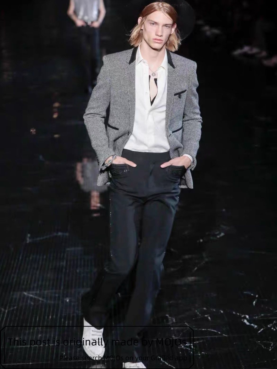 Saint Laurent Paris Sz 50 Saint Laurent Paris 19SS Suede joint jacket mojos12324 Size US M / EU 48-50 / 2 - 7 Thumbnail