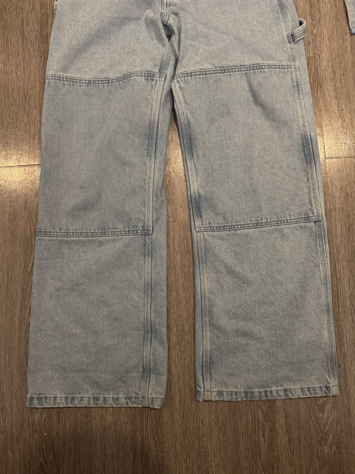 Off-White Off White Double Waist Double Knee Baggy Denim Jeans 30 Size US 30 / EU 46 - 7 Thumbnail