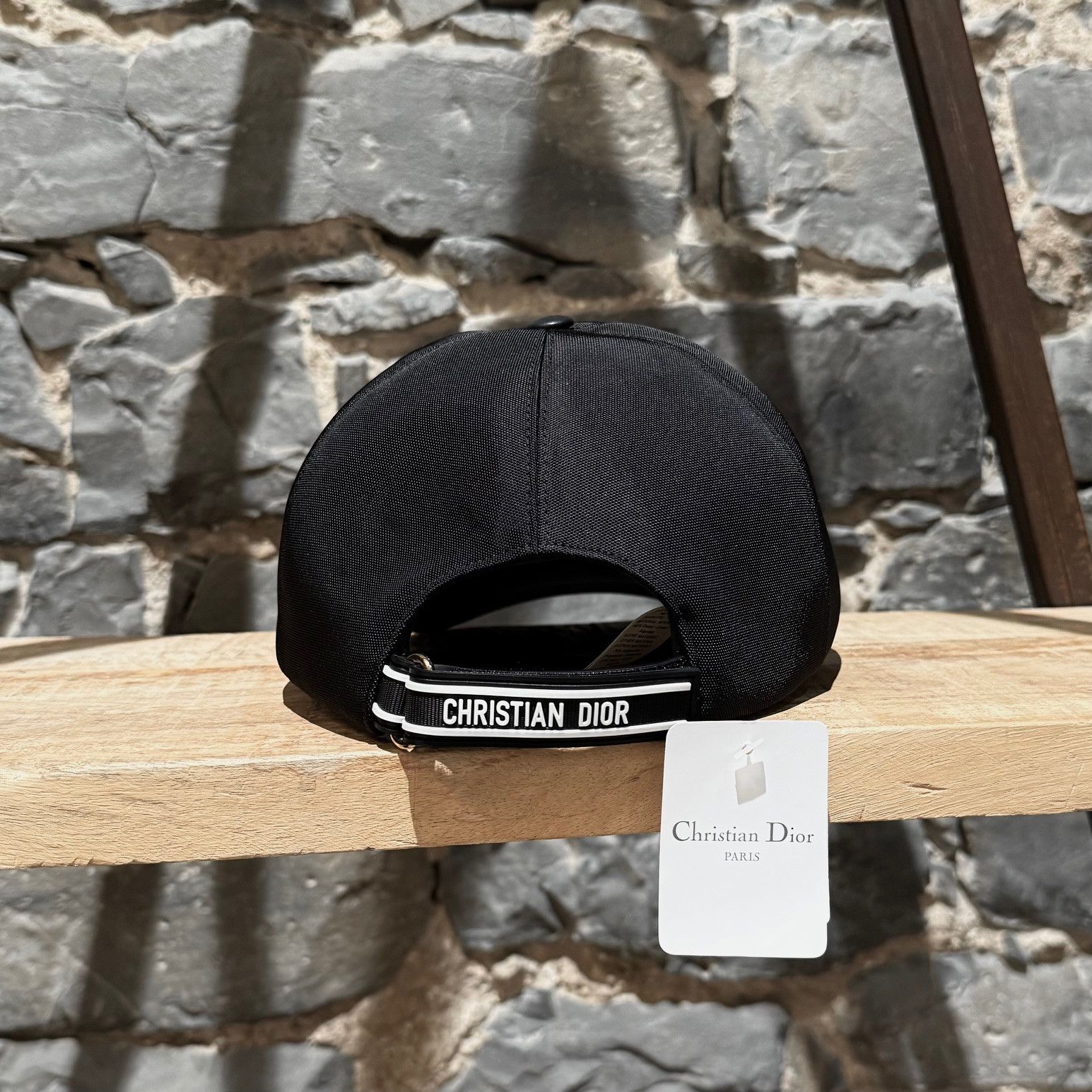 Dior Dior Black D-Player Star Logo Baseball Cap - 58 cm Size ONE SIZE - 5 Thumbnail