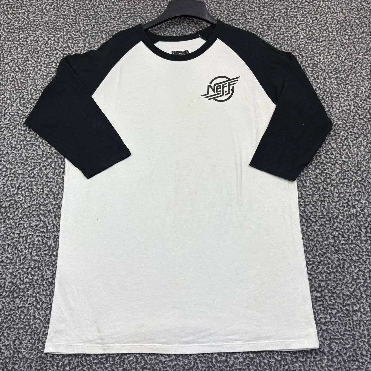 NEFF Neff Custom Threads Shirt Men 3/4 Sleeve Crew Neck L Size US L / EU 52-54 / 3 - 1 Thumbnail