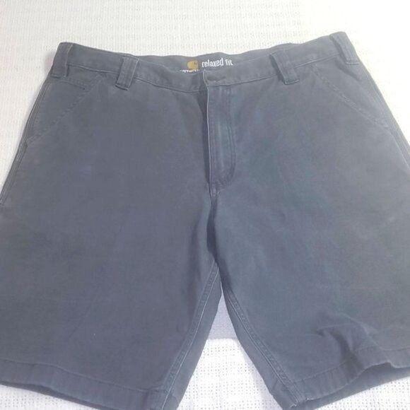 Carhartt Carhartt Relaxed Fit Carpenter High Rise Flat Front Gray Sz Size US 38 / EU 54 - 1 Thumbnail