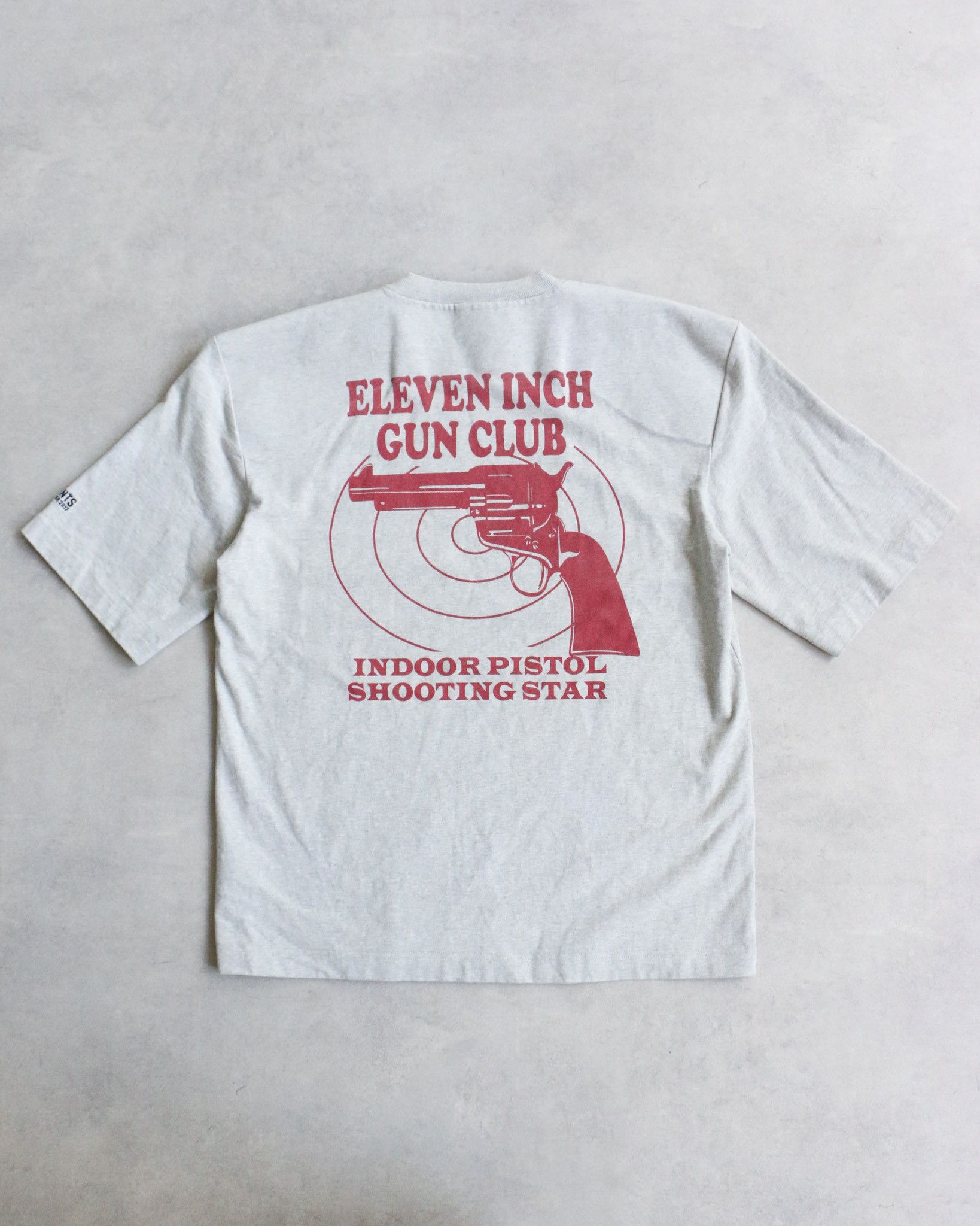 Vetements Vetements Eleven Inch Gun Club Tee Grey Size US S / EU 44-46 / 1 - 1 Thumbnail