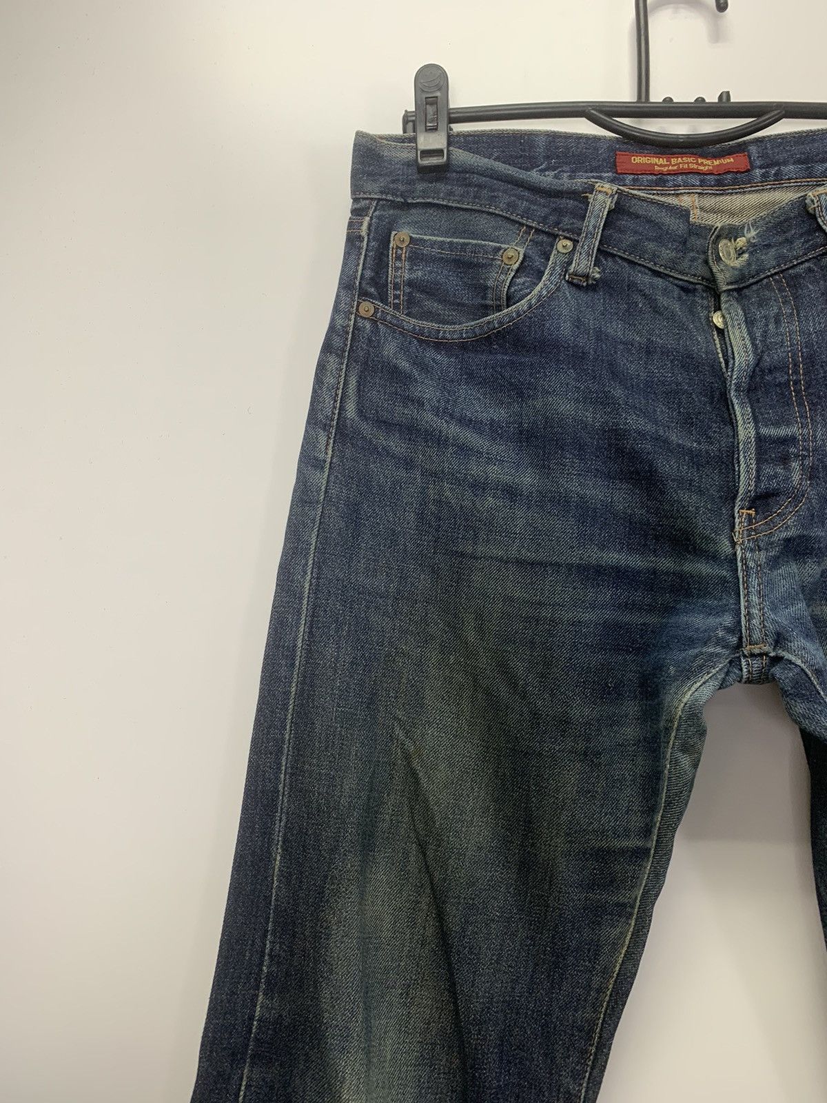 Uniqlo × Vintage Vintage Uniqlo distressed denim Size US 34 / EU 50 - 4 Thumbnail