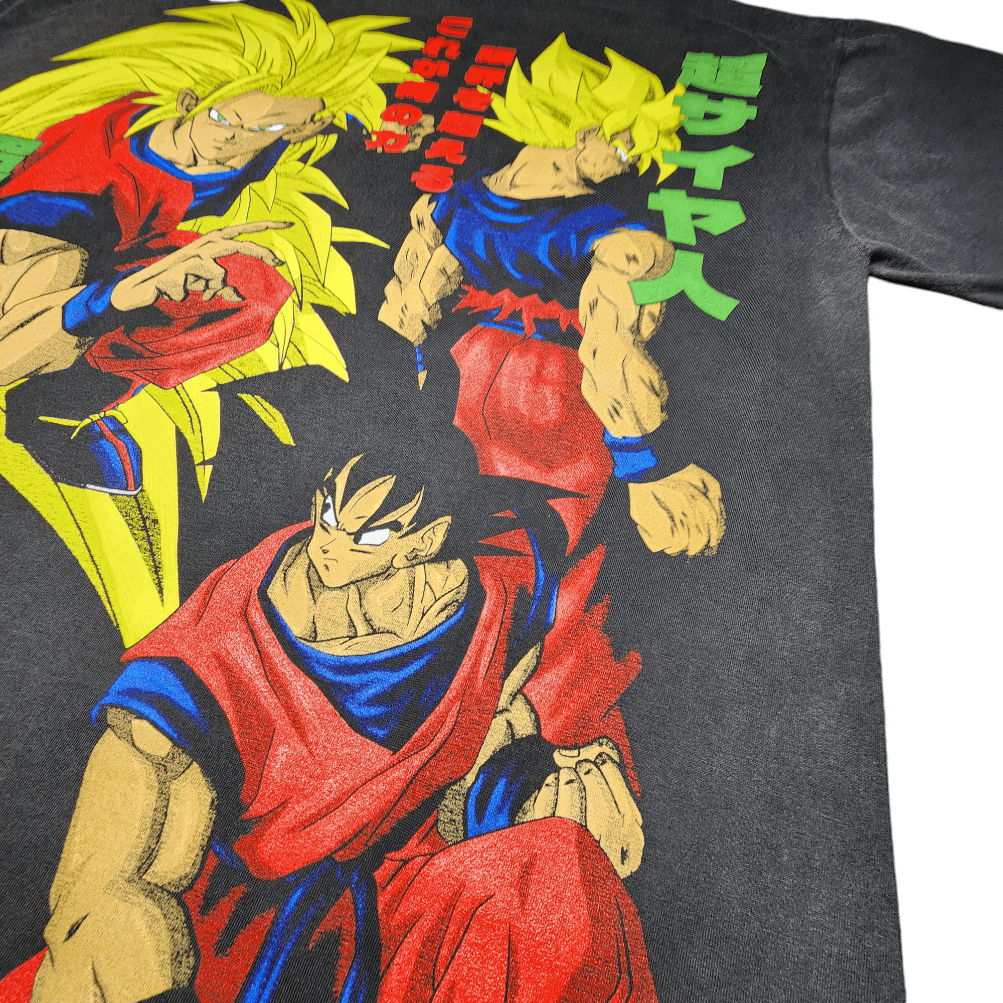 Anime × Cartoon Network Rare Dragon Ball🐉shirts Goku Vegeta Peyote style Tees Size US XL / EU 56 / 4 - 7 Thumbnail