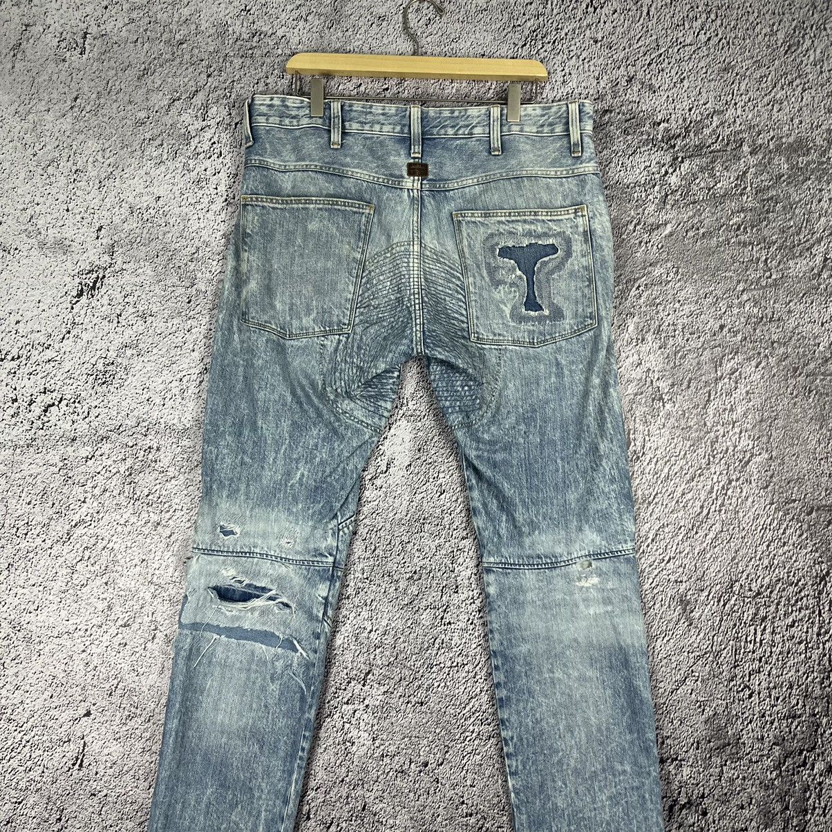 G-Star × Vintage G-Star Raw 5620 3d tappered reworked patchwork denim Jeans Size US 34 / EU 50 - 13 Thumbnail