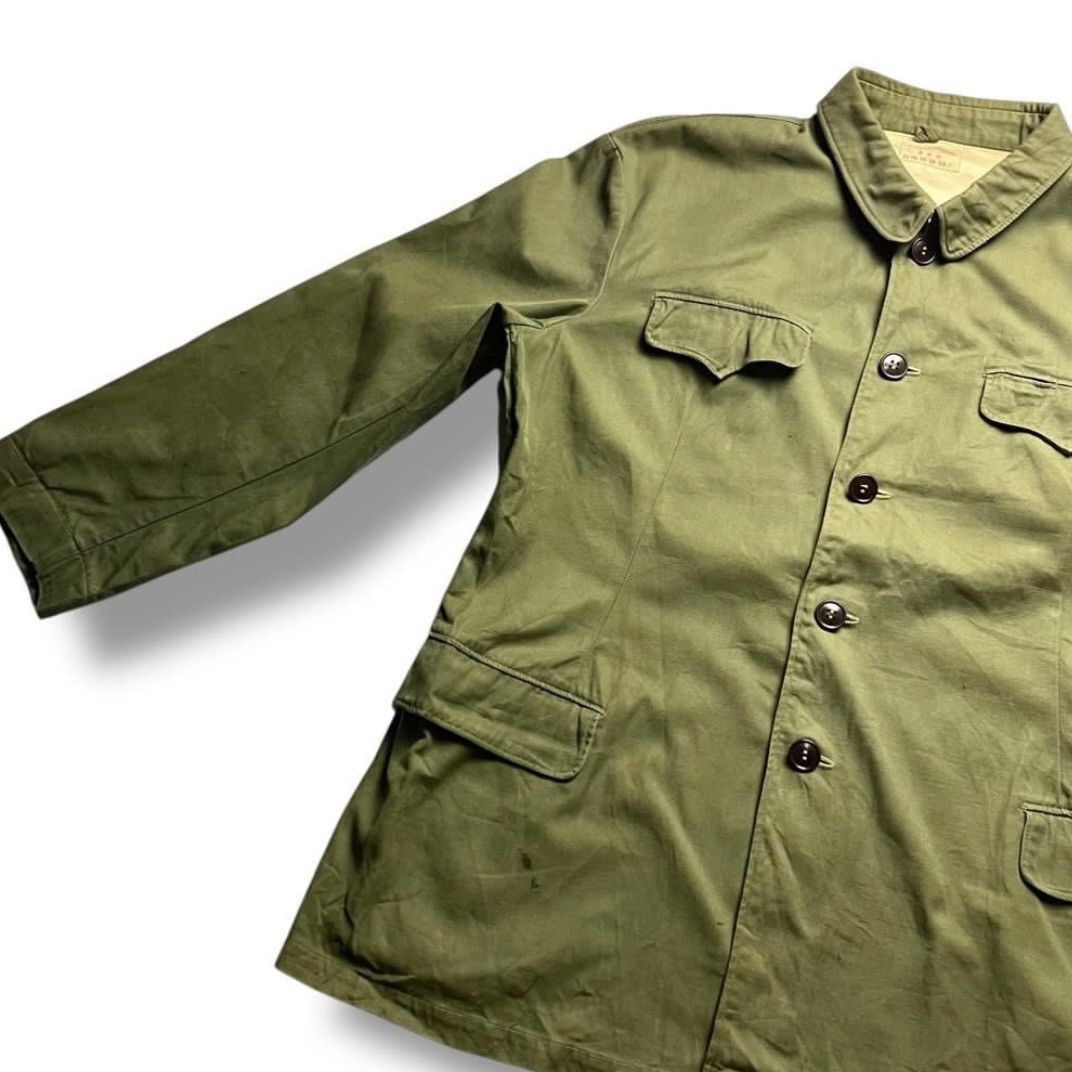 Japanese Brand × Vintage VINTAGE BUTTON UP ARMY JACKET Size US L / EU 52-54 / 3 - 6 Thumbnail
