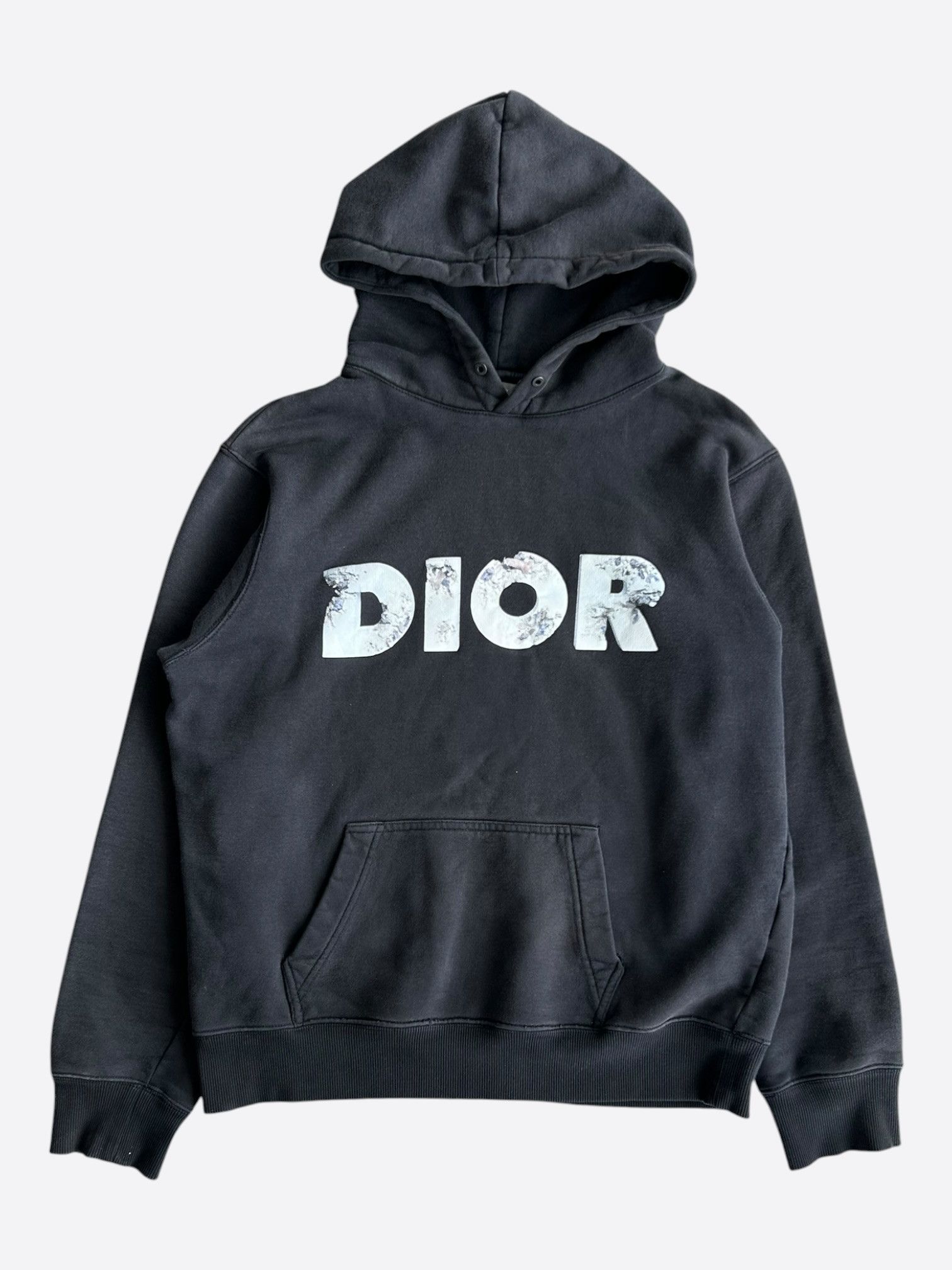 Dior Dior Daniel Arsham Black Logo Hoodie Size US S / EU 44-46 / 1 - 1 Thumbnail