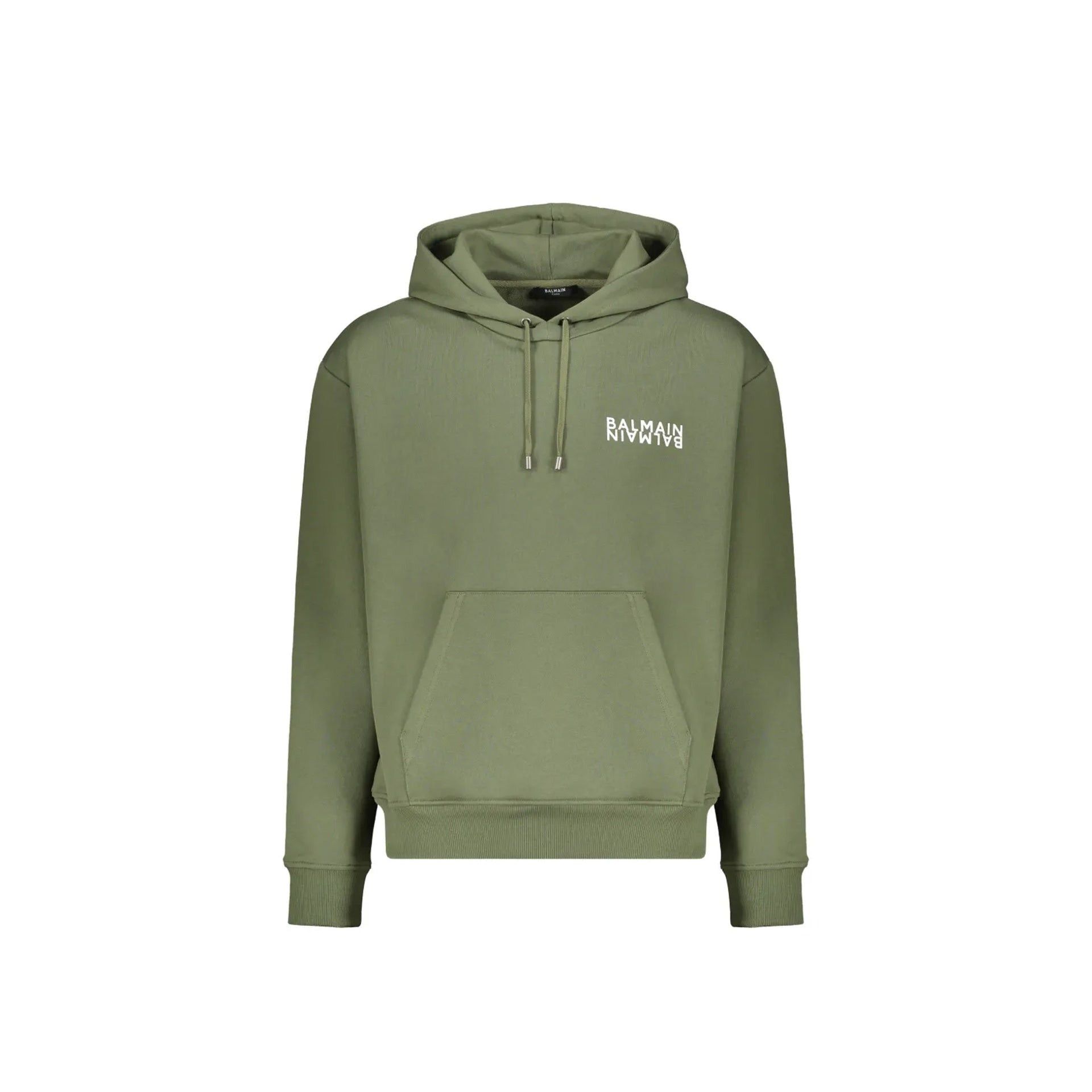 Balmain Balmain Logo Motif Hoodie Size US XL / EU 56 / 4 - 1 Thumbnail