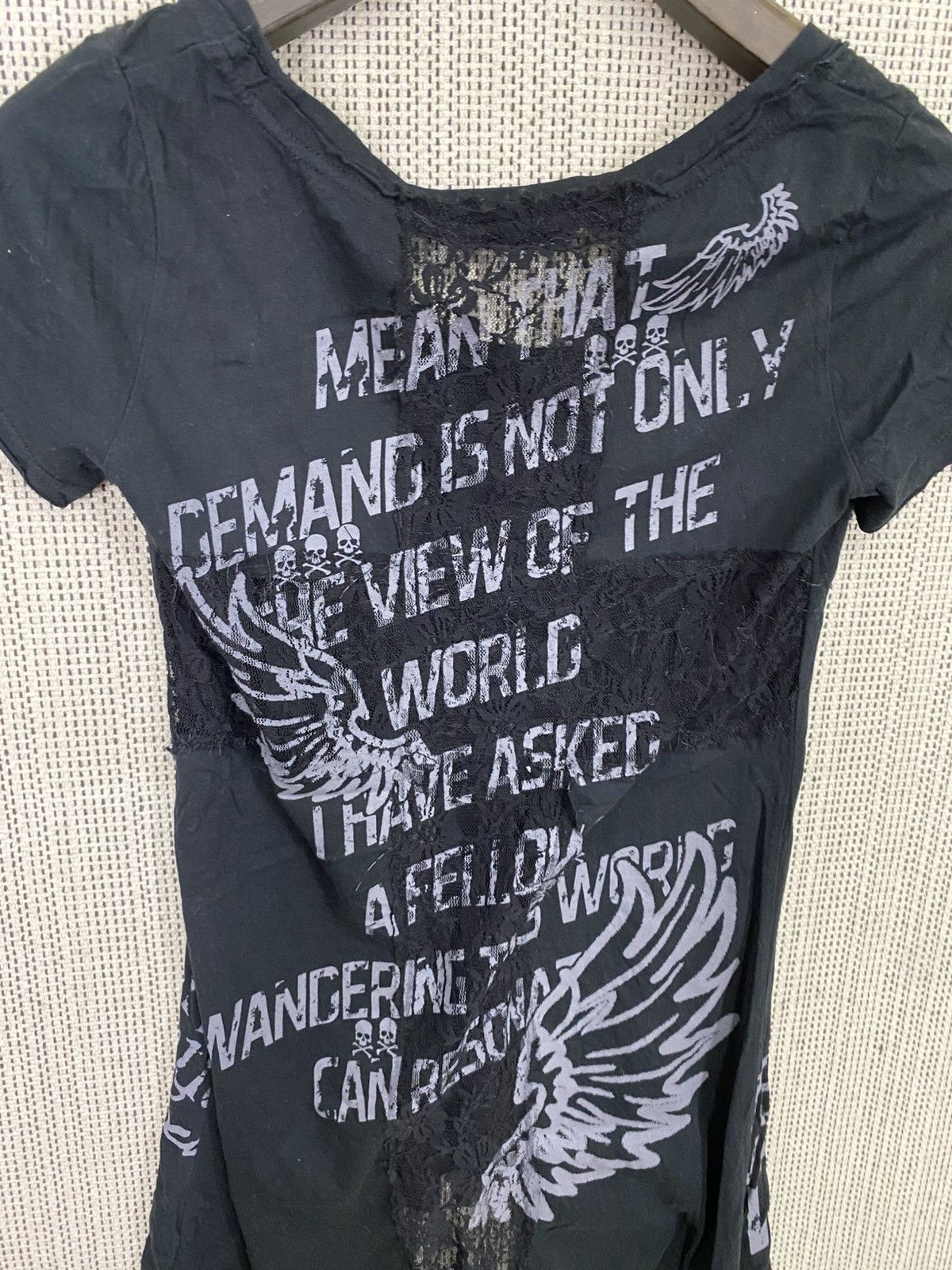 14th Addiction × Japanese Brand × Seditionaries Ghost of harlem mesh blouse cross design punk Size M / US 6-8 / IT 42-44 - 7 Thumbnail