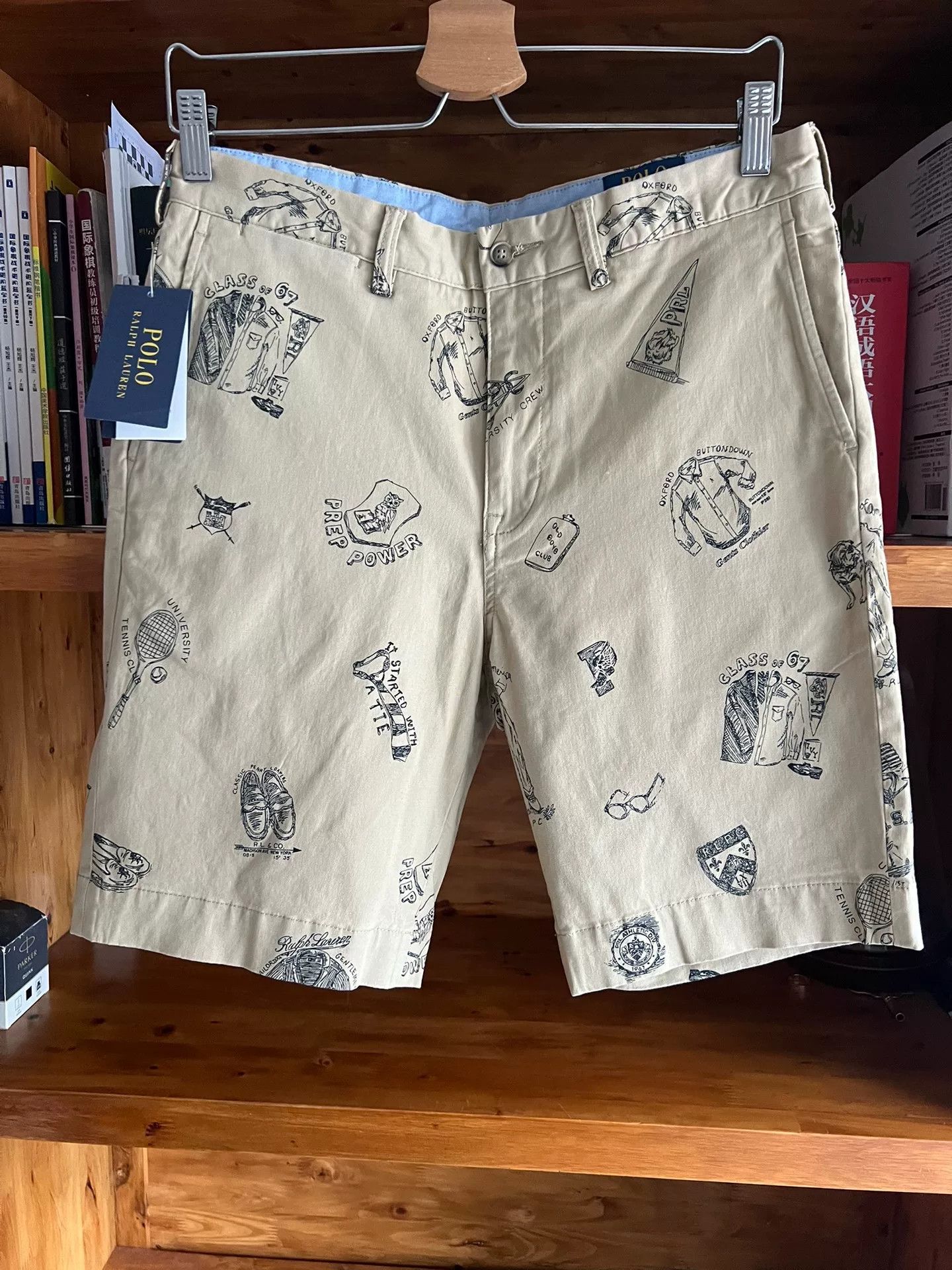 Polo Ralph Lauren Polo Ralph Lauren All-Over Print Cargo Shorts Size US 30 / EU 46 - 1 Thumbnail