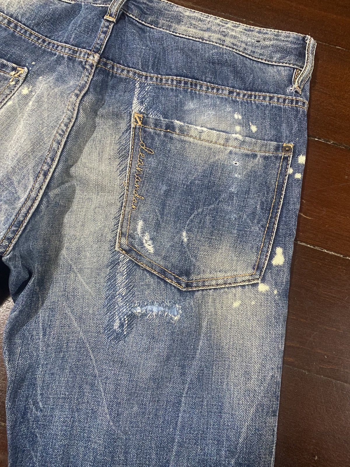 Dsquared2 Rare DSquared2 Jeans distressed splatted Size US 34 / EU 50 - 17 Thumbnail