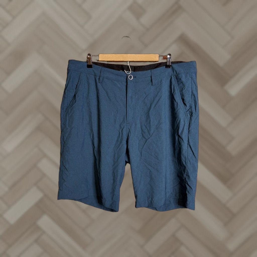Fox Racing Fox Cargo Shorts Men 40 Gray Regular Mid Rise Casual Pockets Zip Button Polyester - Fox Size US 40 / EU 56 - 1 Thumbnail