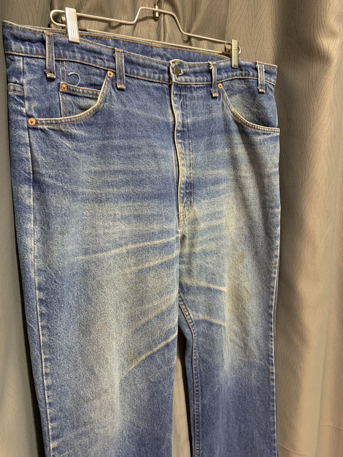 Levi's × Vintage Vintage 90s Levi's 517 Orange Tab Bootcut Size US 40 / EU 56 - 4 Thumbnail