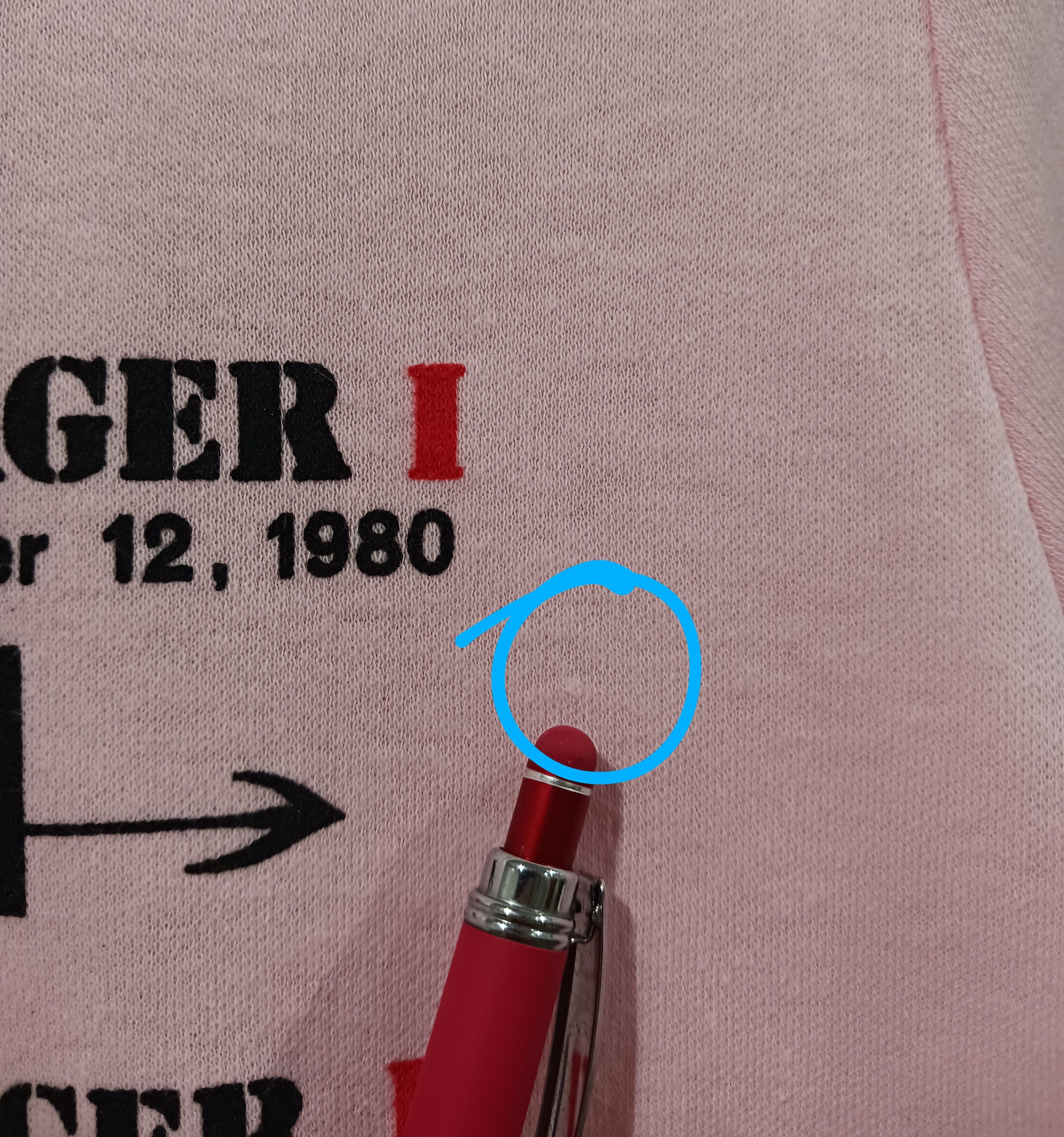 Other × Vintage Voyager 1 & 2 Saturn Encounter Vintage 80s JPL Ariehlah Tee Size L / US 10 / IT 46 - 16 Thumbnail