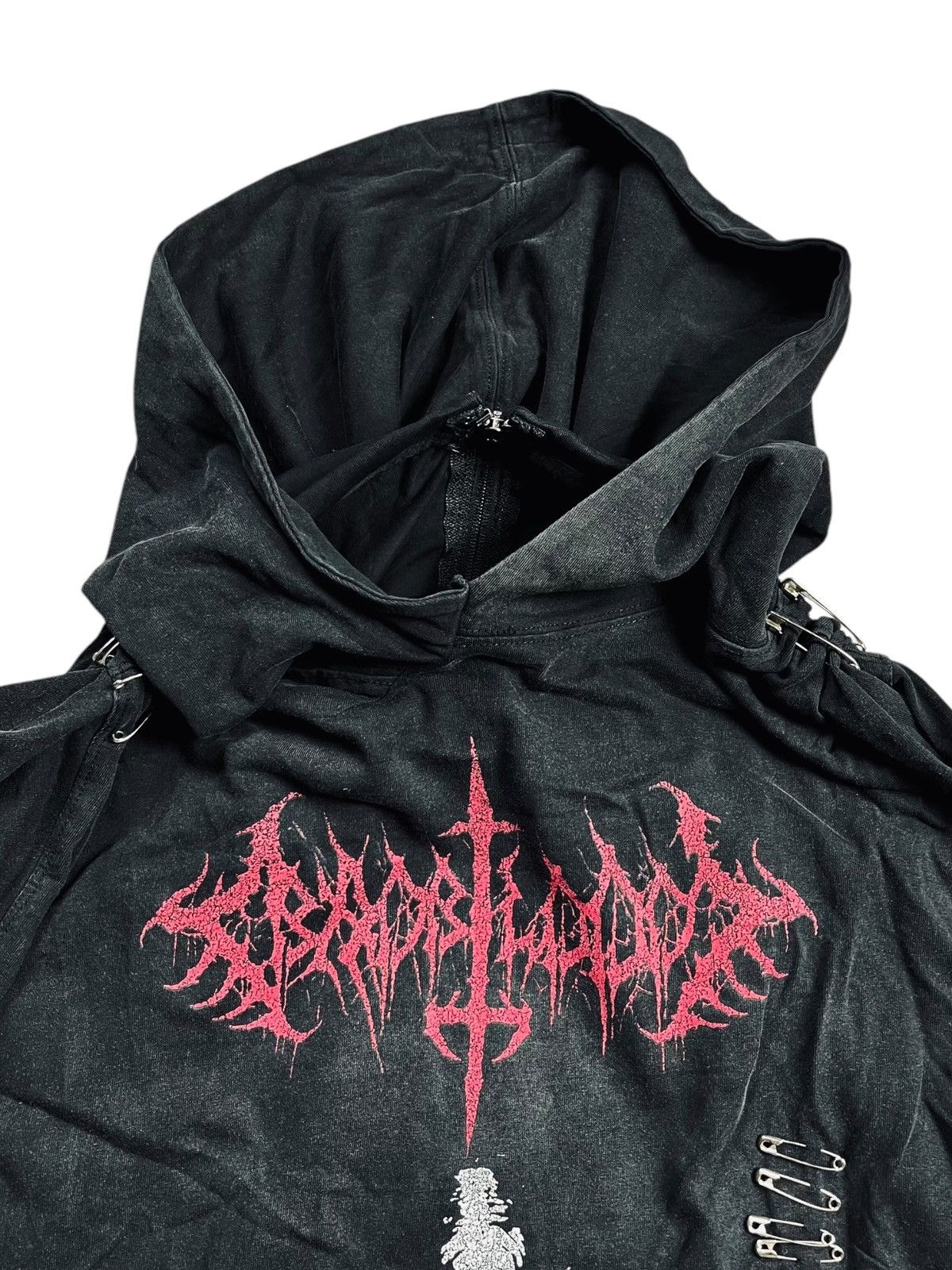14th Addiction Badblood - Safetypin Metal Longsleeve Size US M / EU 48-50 / 2 - 5 Thumbnail