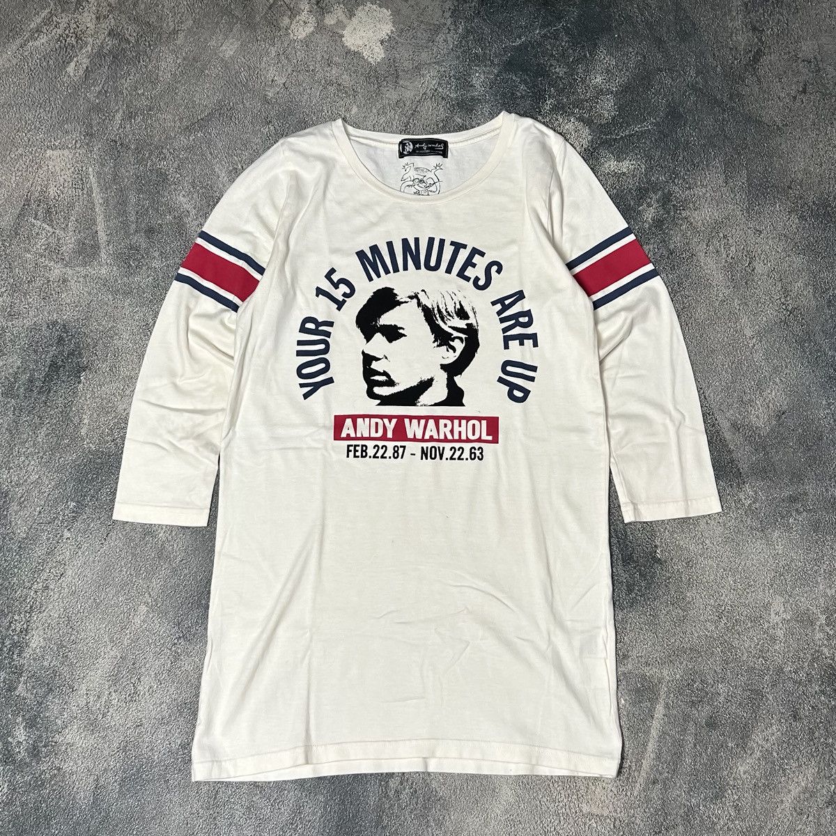 Hysteric Glamour Hysteric Glamour X Andy Warhol “Your 15 Minutes Are Up” Size US S / EU 44-46 / 1 - 1 Thumbnail