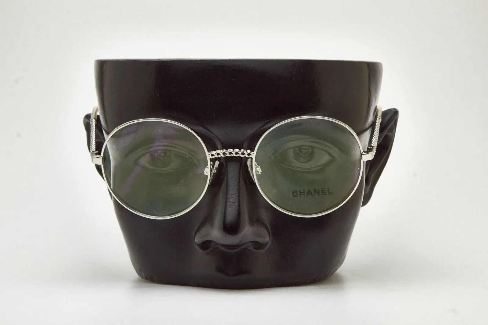 Chanel CHANEL 2186 c.124 51*21 Round Silver Chain Eyeglasses Size ONE SIZE - 9 Thumbnail