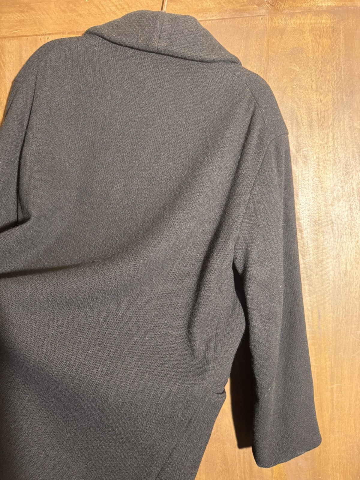 Lemaire Lemaire oversiezed black wool coat 38fr Size S / US 4 / IT 40 - 15 Thumbnail