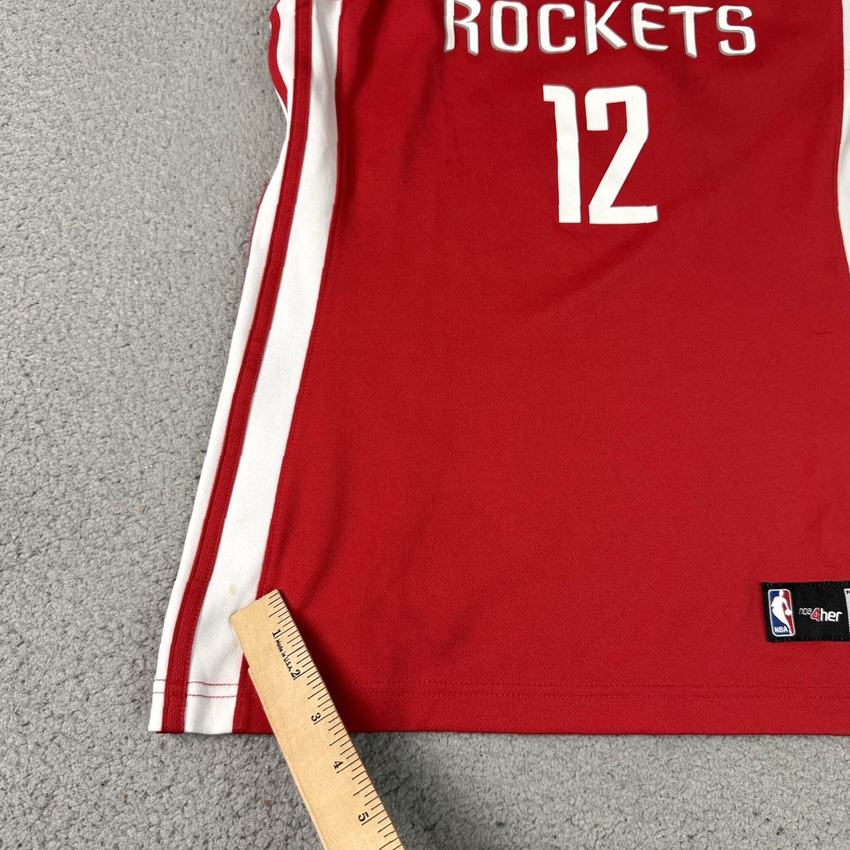 Adidas VINTAGE Adidas Houston Rockets Jersey Womens M Red Dwight Howard NBA4Her NBA Top M Rocketeer Jersey Womens M Red 90s Size M / US 6-8 / IT 42-44 - 6 Thumbnail