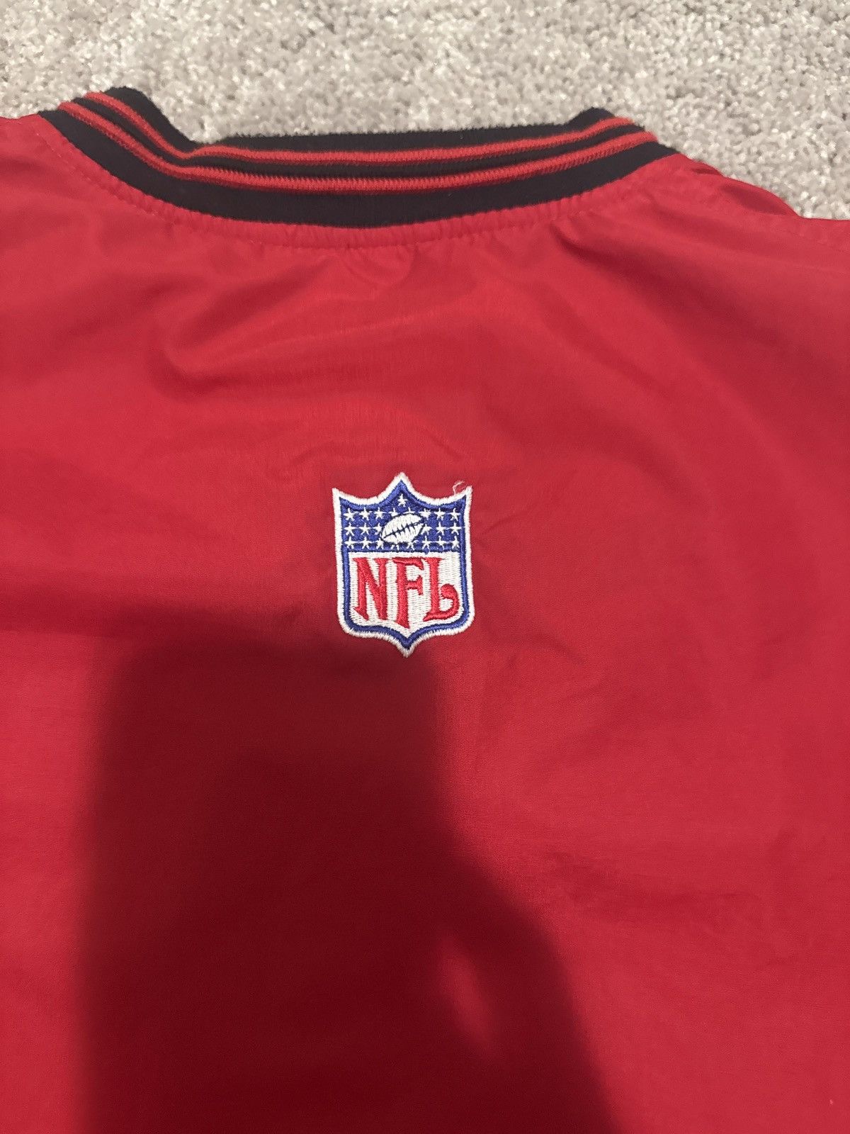 Reebok Vintage 90 Atlanta Falcons Reebok Pullover Jacket Size Large Size US L / EU 52-54 / 3 - 3 Thumbnail