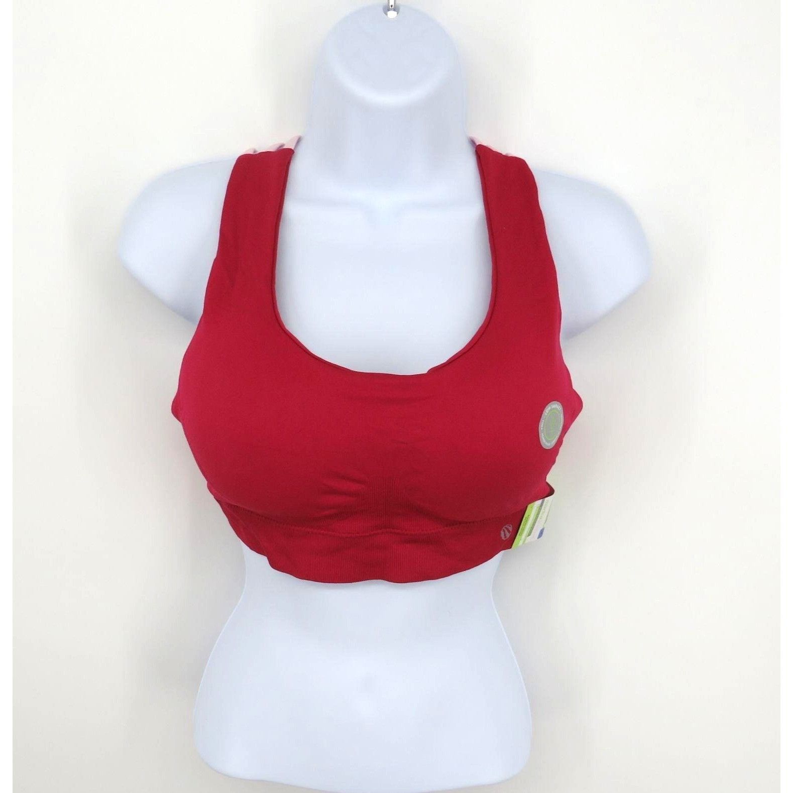 Other Marika Berry Pink Sports Bra Criss-Cross Back Straps L 36C/3 Size ONE SIZE - 1 Thumbnail