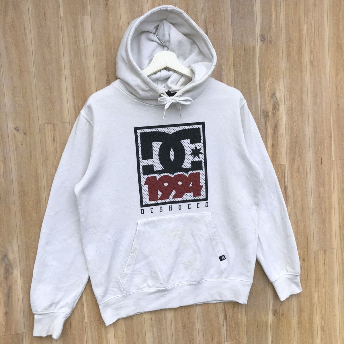 Vintage Y2K DC Shoes Skateboard Hoodie Pullover Sweatshirt