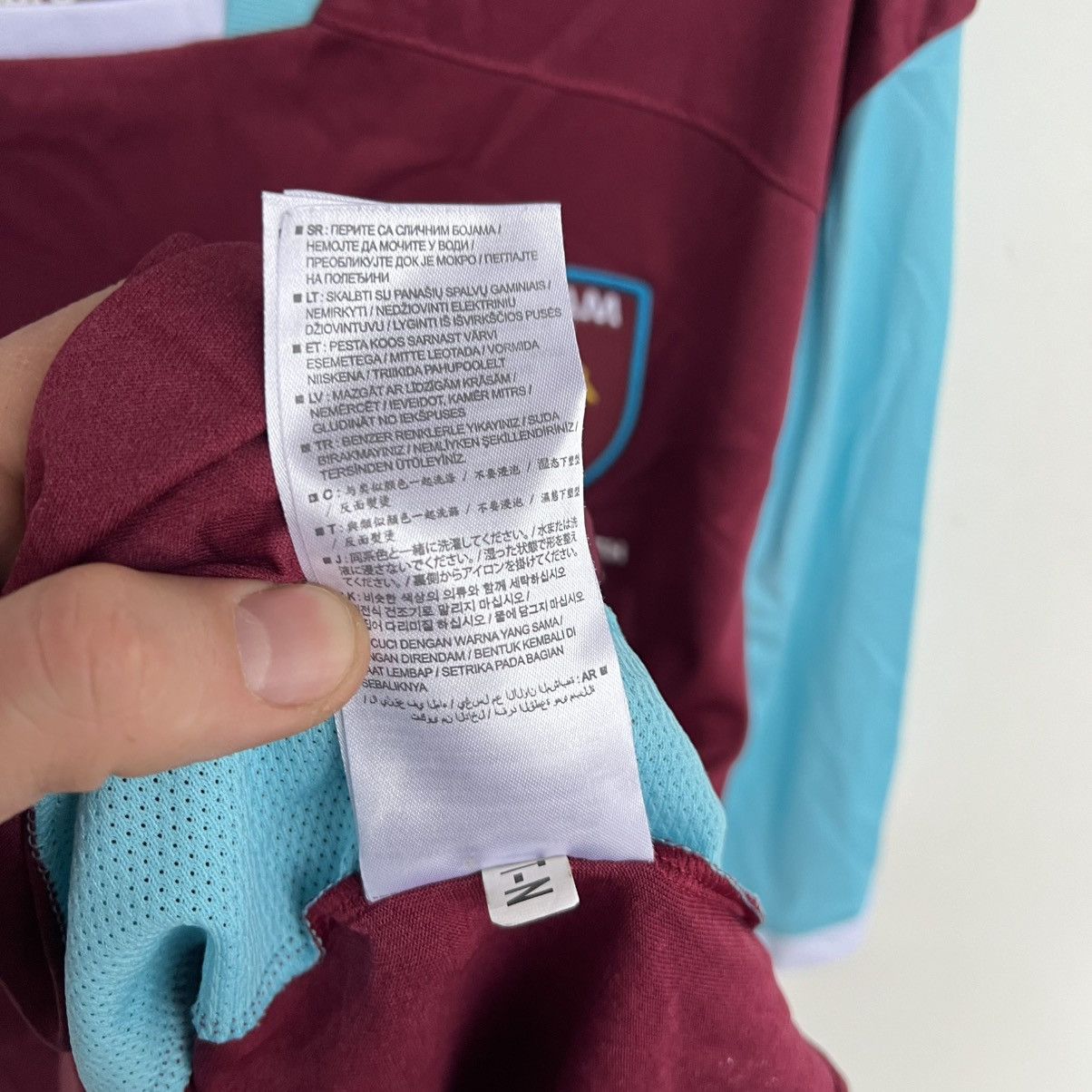 Umbro WEST HAM UNITED FC 2016 2017 HOME SHIRT UMBRO JERSEY SOCCER Size US XXL / EU 58 / 5 - 9 Thumbnail