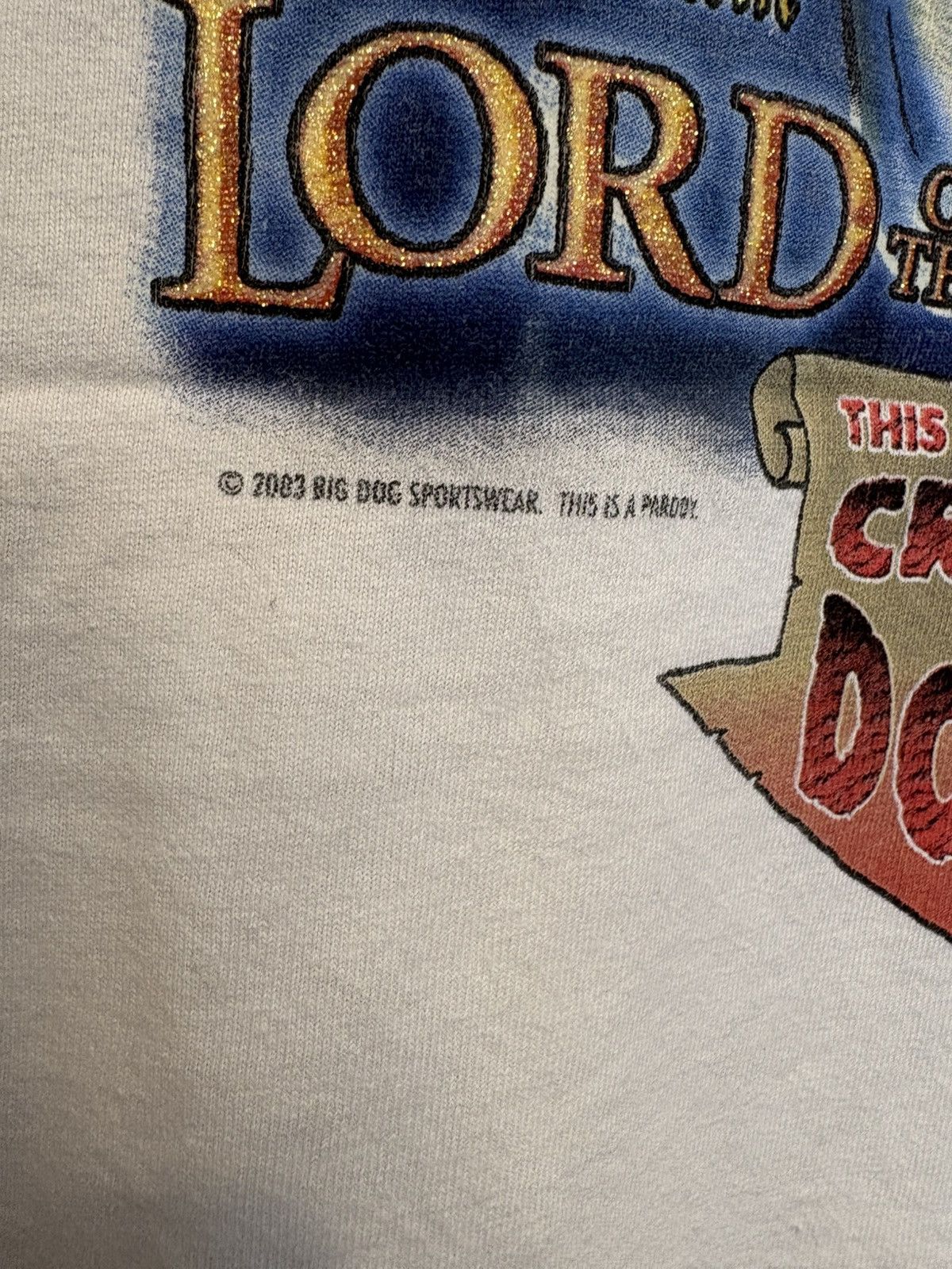 Big Dogs Vintage 2003 Big Dogs My Precious LotR Parody Size US XL / EU 56 / 4 - 4 Thumbnail