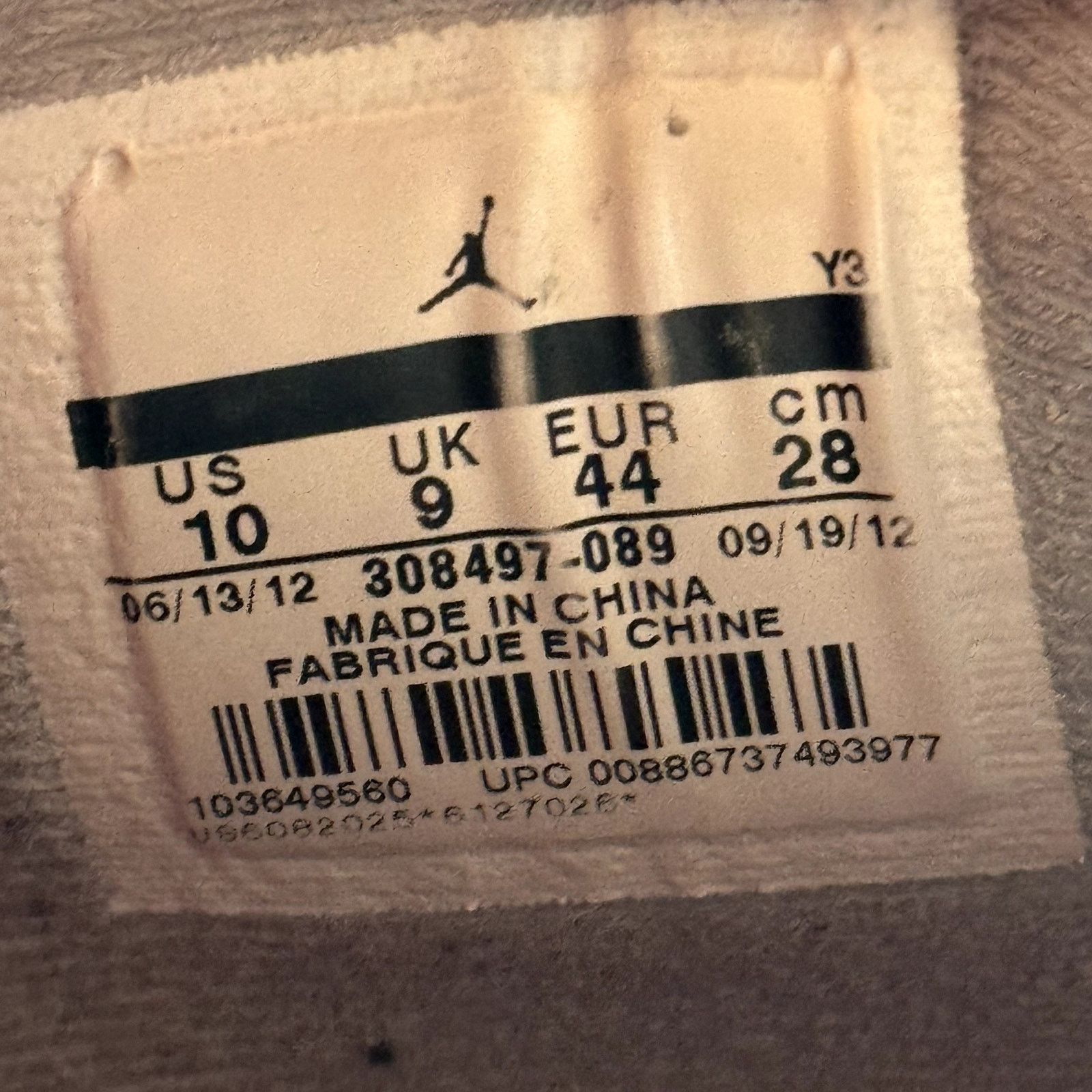 Jordan Brand × Nike Size 10 - Nike Air Jordan 4 Retro Bred 2012 Men's Shoes Size US 10 / EU 43 - 8 Thumbnail