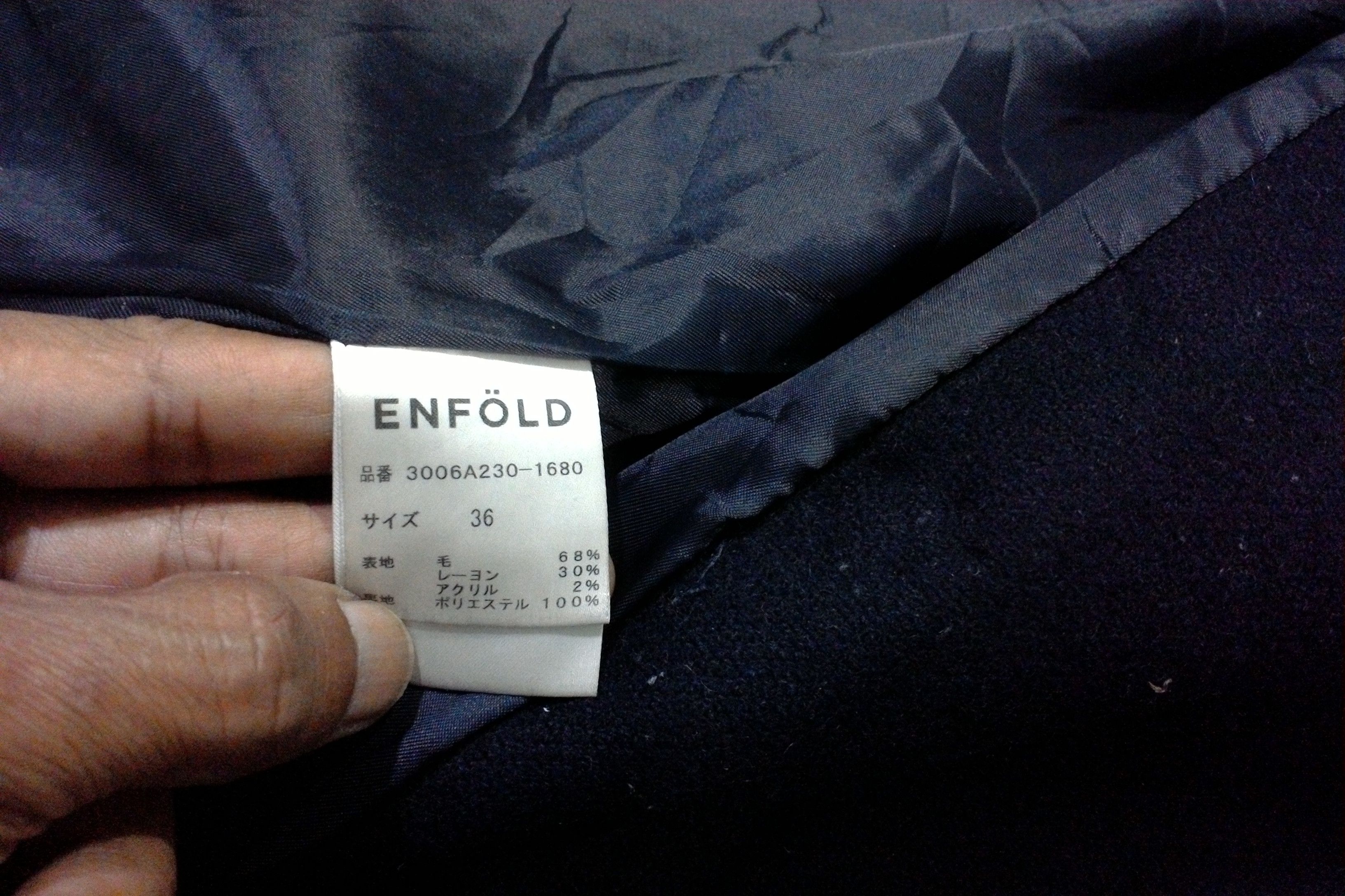 Other ENFOLD Vintage long coat Size XS / US 0-2 / IT 36-38 - 5 Thumbnail