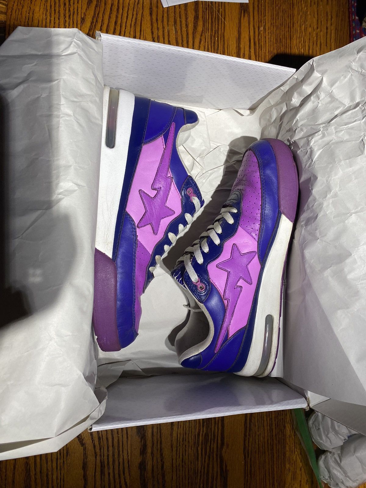 Bape × Nigo OG 2006 Bape Roadsta Purple Camo Size US 10.5 / EU 43-44 - 1 Thumbnail