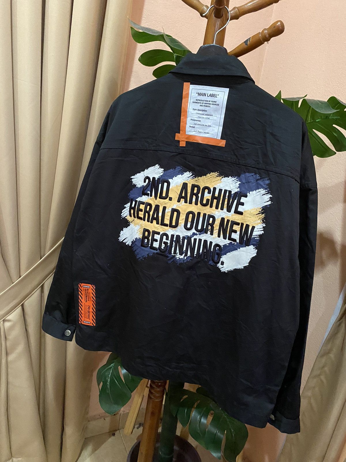 Japanese Brand 2nd Archive Black Utility Jacket – Contemporary Streetwear Size US L / EU 52-54 / 3 - 9 Thumbnail