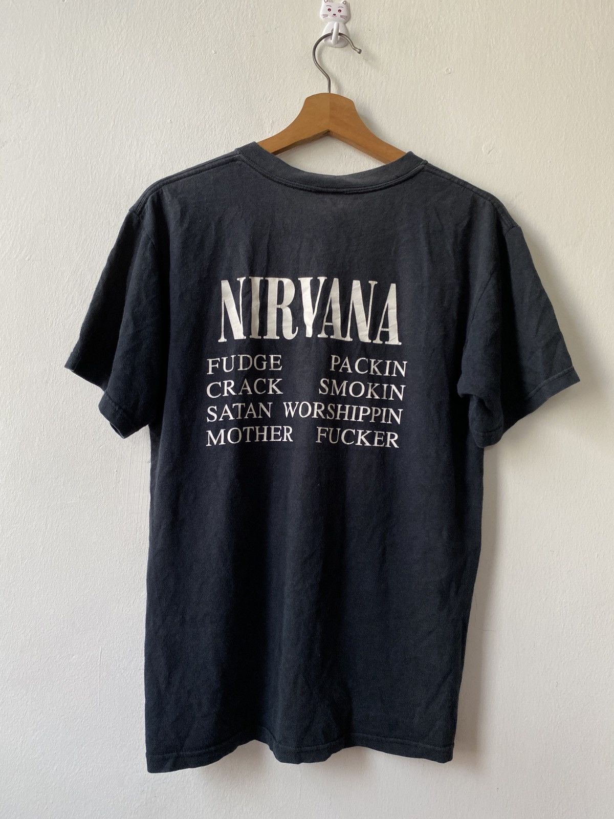 Band Tees 2000s - Nirvana Vestibule Album Cover Band Tee Size US M / EU 48-50 / 2 - 2 Thumbnail