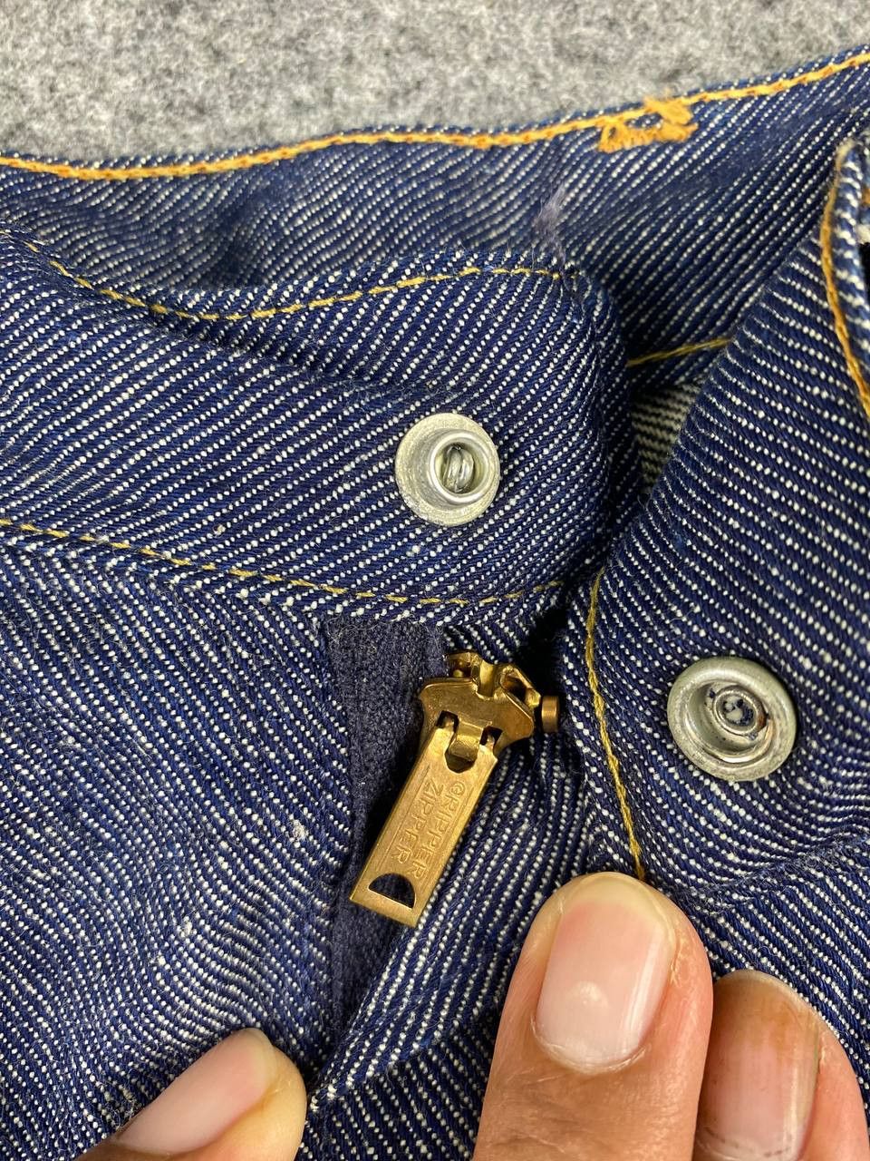 Vintage vintage wrangler cropped denim gripper zipper Size US 28 / EU 44 - 9 Thumbnail