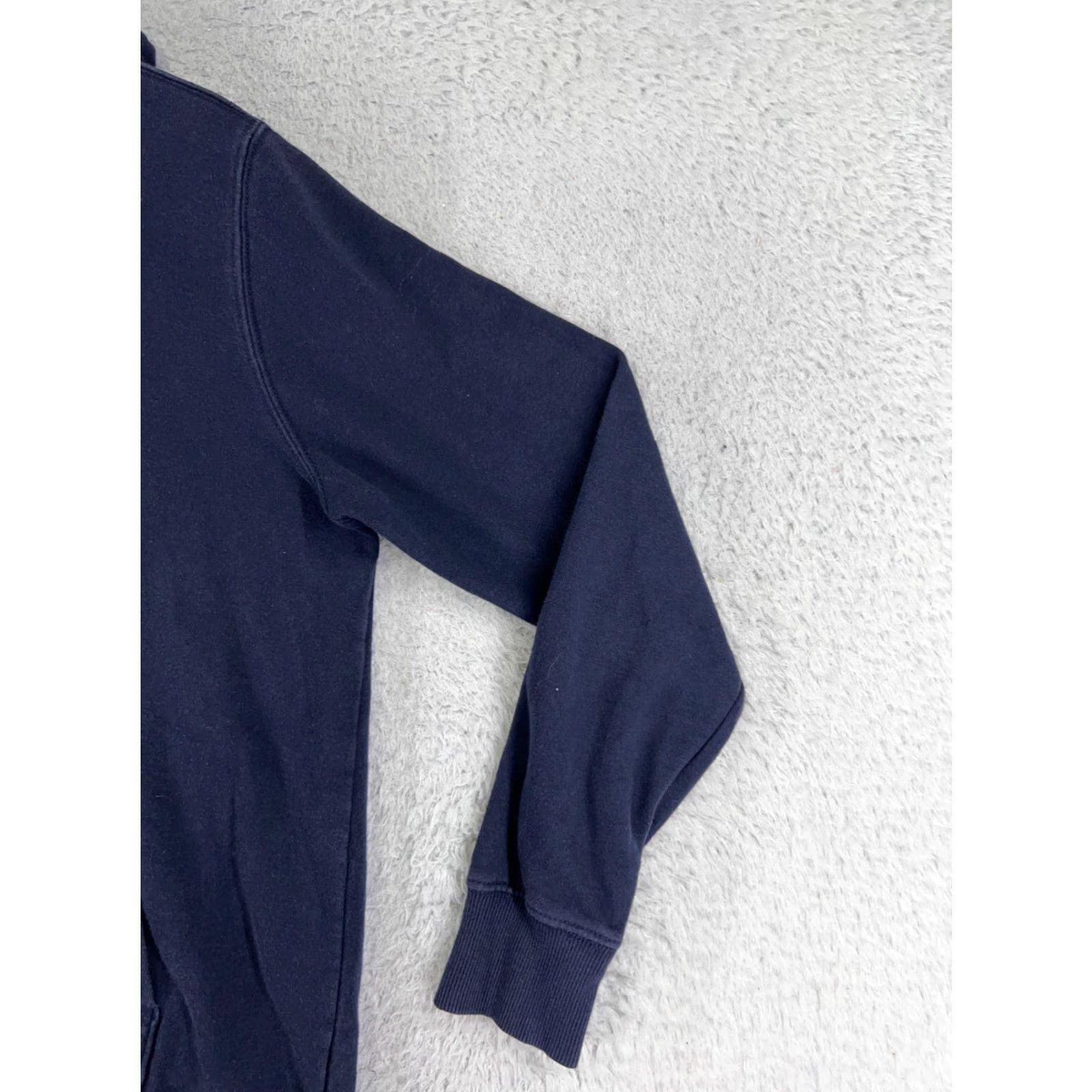 The North Face The North Face Hoodie Womens M Blue Logo Pocket Sweatshirt Cotton Blend Pullover Long Sleeve Crew Neck Size M / US 6-8 / IT 42-44 - 5 Thumbnail