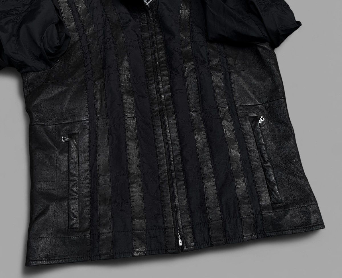 Handmade 🔥Rare KAPRAUN Hand Made Leather Nylon Jacket Y2K Size US L / EU 52-54 / 3 - 24 Thumbnail